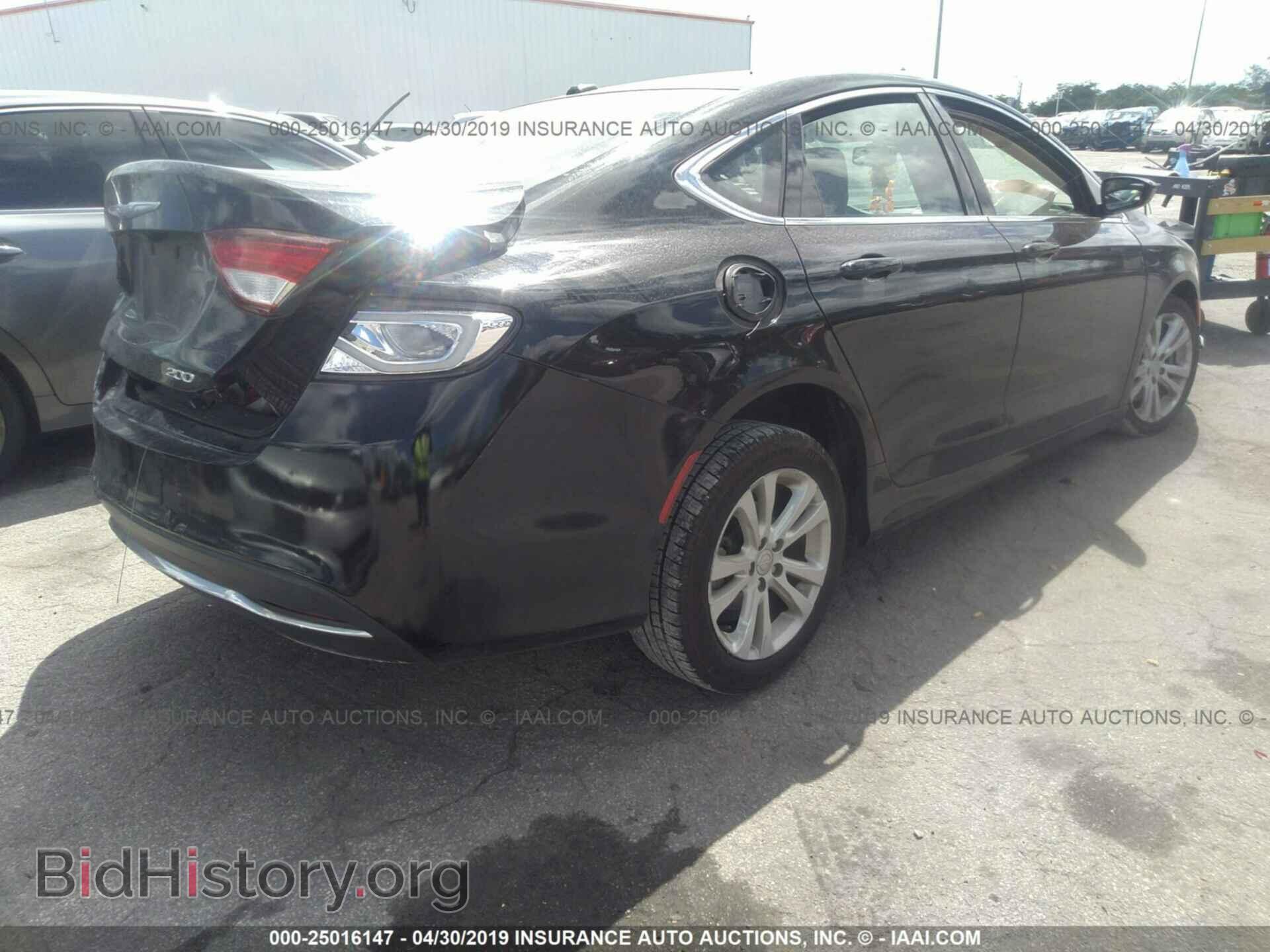 2015 CHRYSLER 200 - VIN: 1C3CCCAB7FN681571 - Фото 4