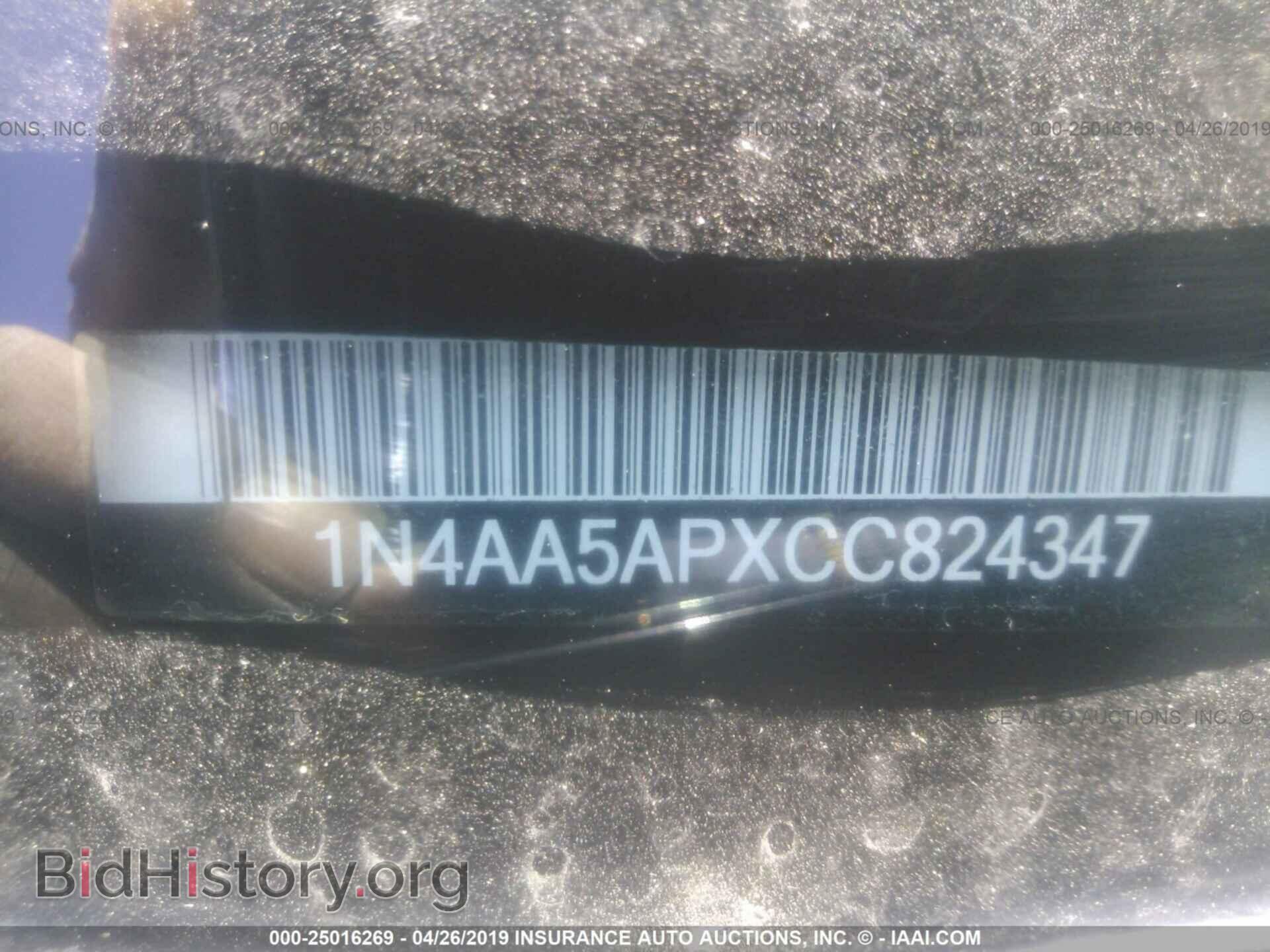 2012 NISSAN MAXIMA - VIN: 1N4AA5APXCC824347 - Фото 9