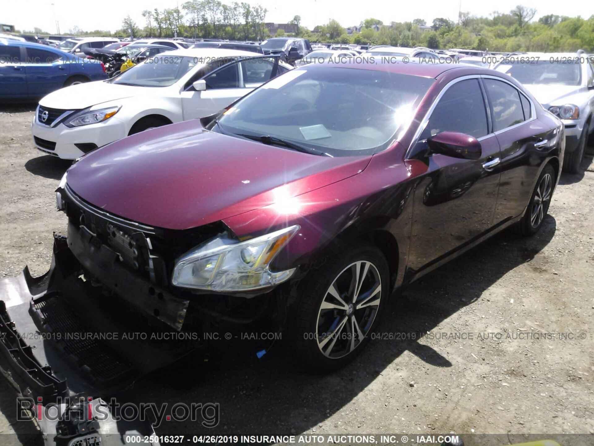 2011 NISSAN MAXIMA - VIN: 1N4AA5AP3BC814726 - Фото 2