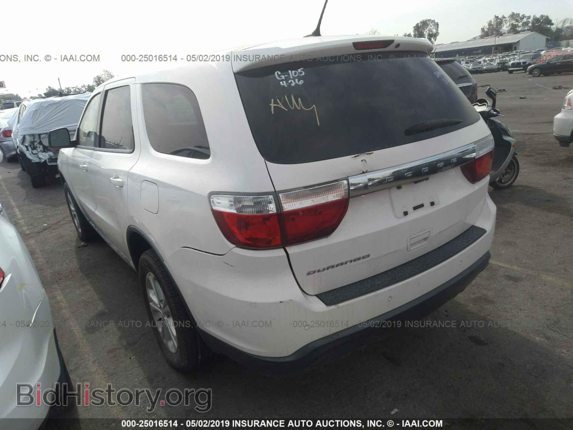2012 DODGE DURANGO - VIN: 1C4RDHAG5CC285805 - Photo 3