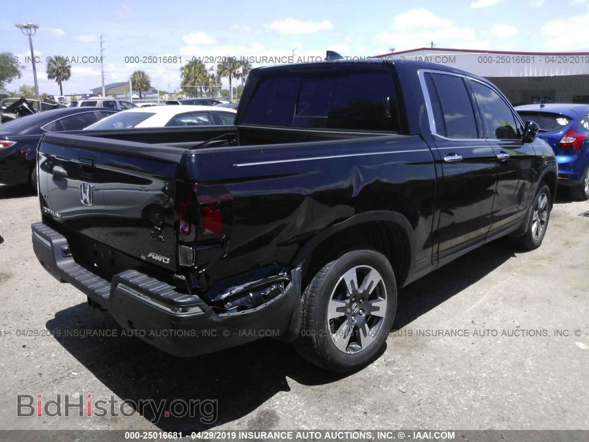 2017 HONDA RIDGELINE - VIN: 5FPYK3F79HB031934 - Фото 4