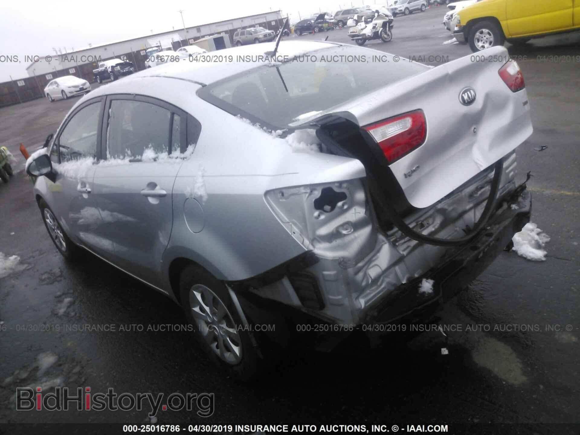 2014 KIA RIO - VIN: KNADM4A30E6381226 - Фото 3