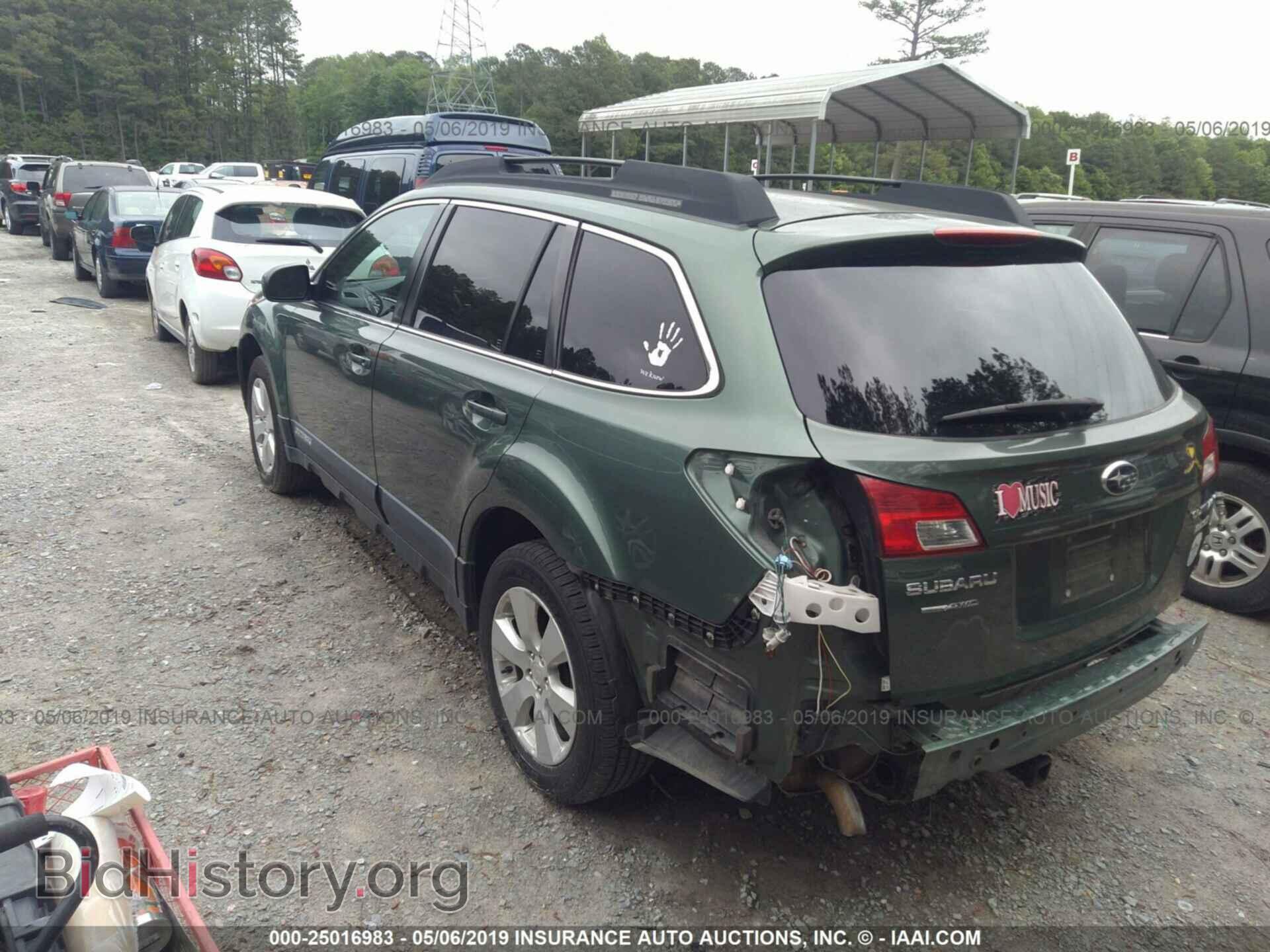 2012 SUBARU OUTBACK - VIN: 4S4BRBCC8C3274156 - Фото 3