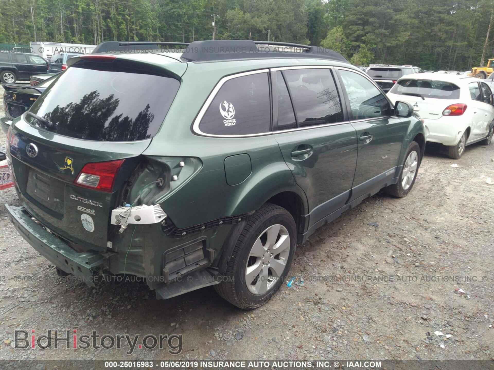 2012 SUBARU OUTBACK - VIN: 4S4BRBCC8C3274156 - Фото 4