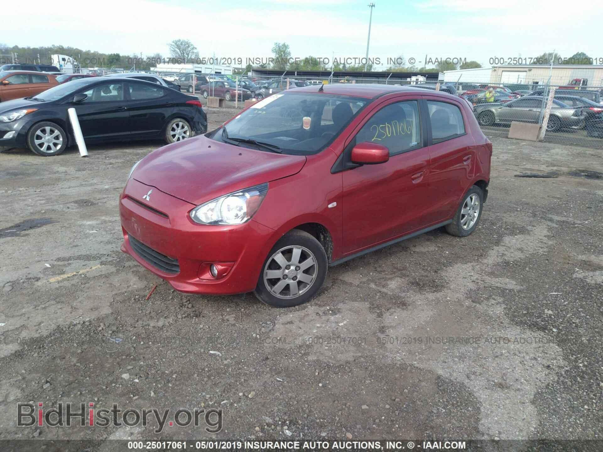2014 MITSUBISHI MIRAGE - VIN: ML32A4HJ9EH003582 - Фото 2