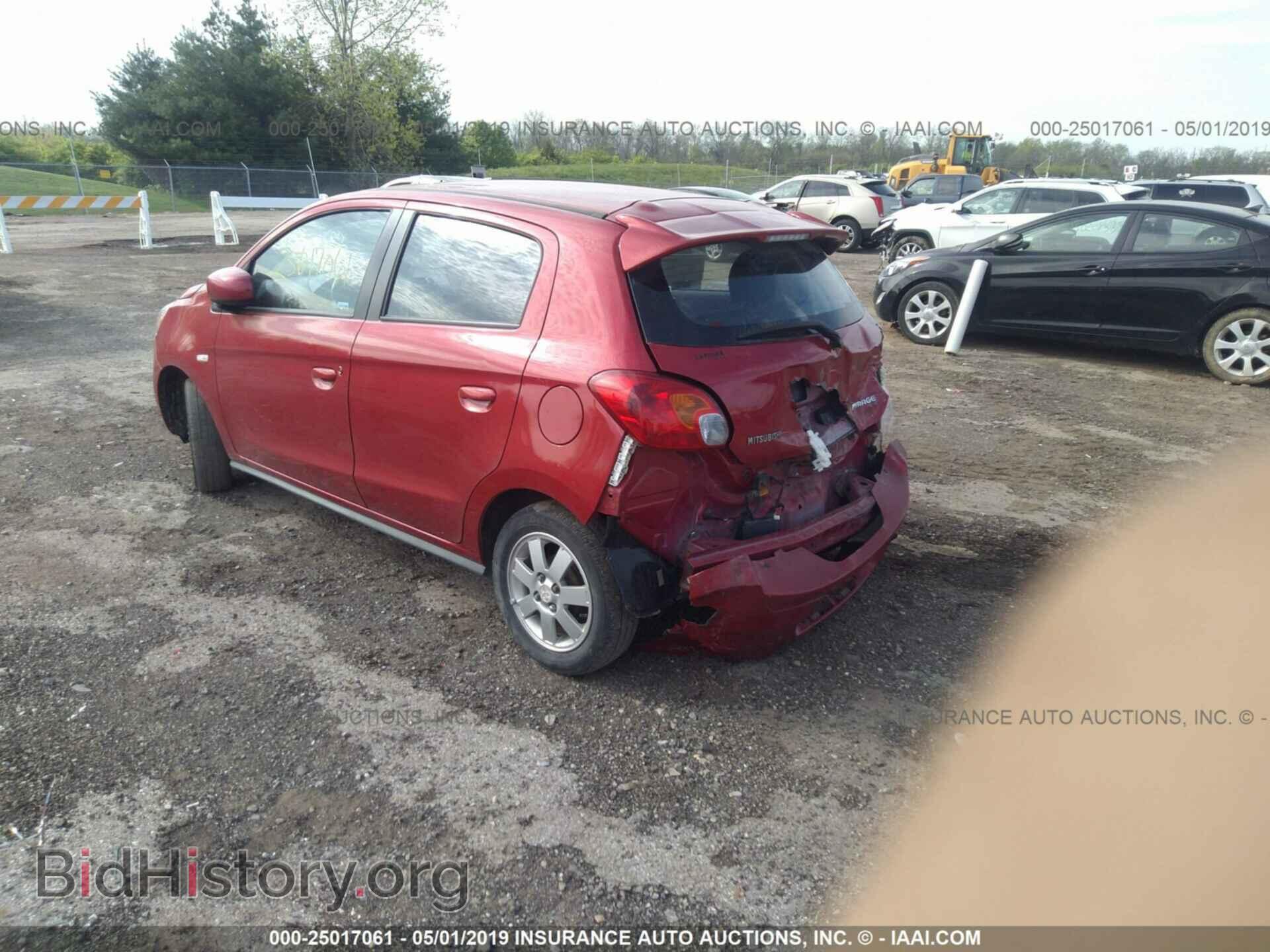 2014 MITSUBISHI MIRAGE - VIN: ML32A4HJ9EH003582 - Фото 3