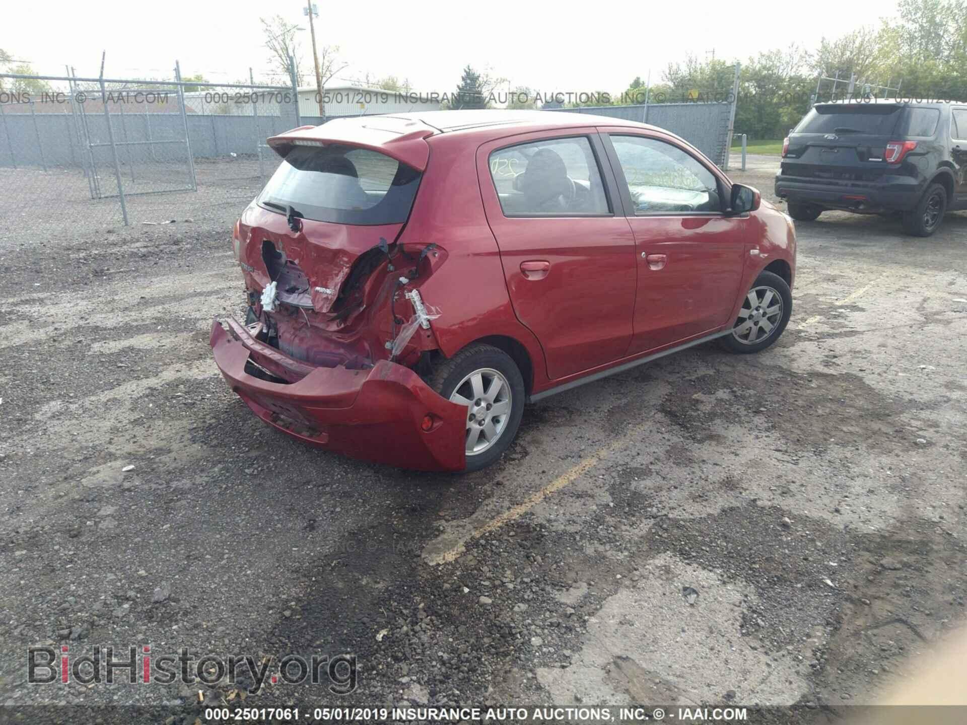 2014 MITSUBISHI MIRAGE - VIN: ML32A4HJ9EH003582 - Фото 4