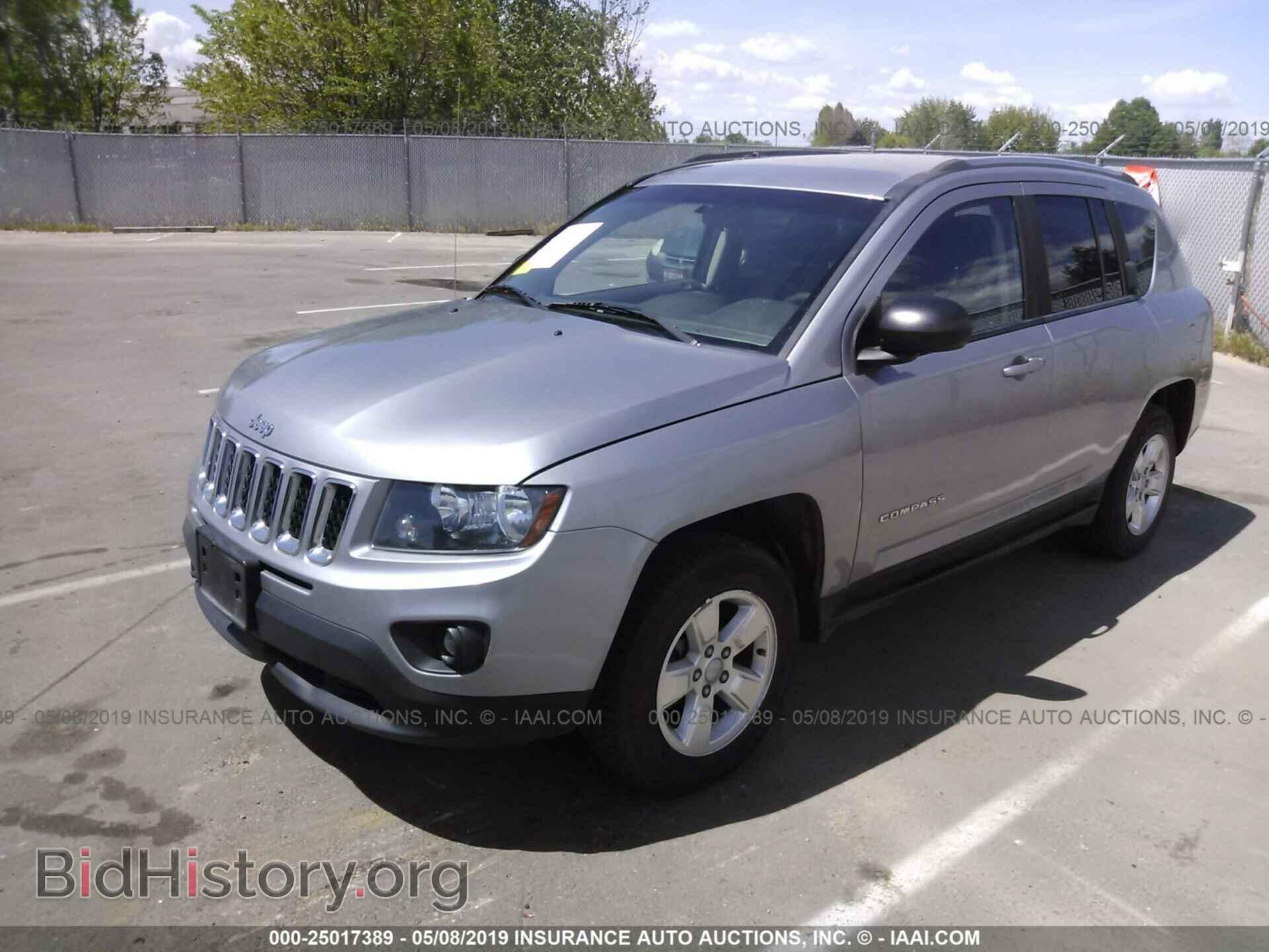 2014 JEEP COMPASS - VIN: 1C4NJCBA2ED843224 - Photo 2