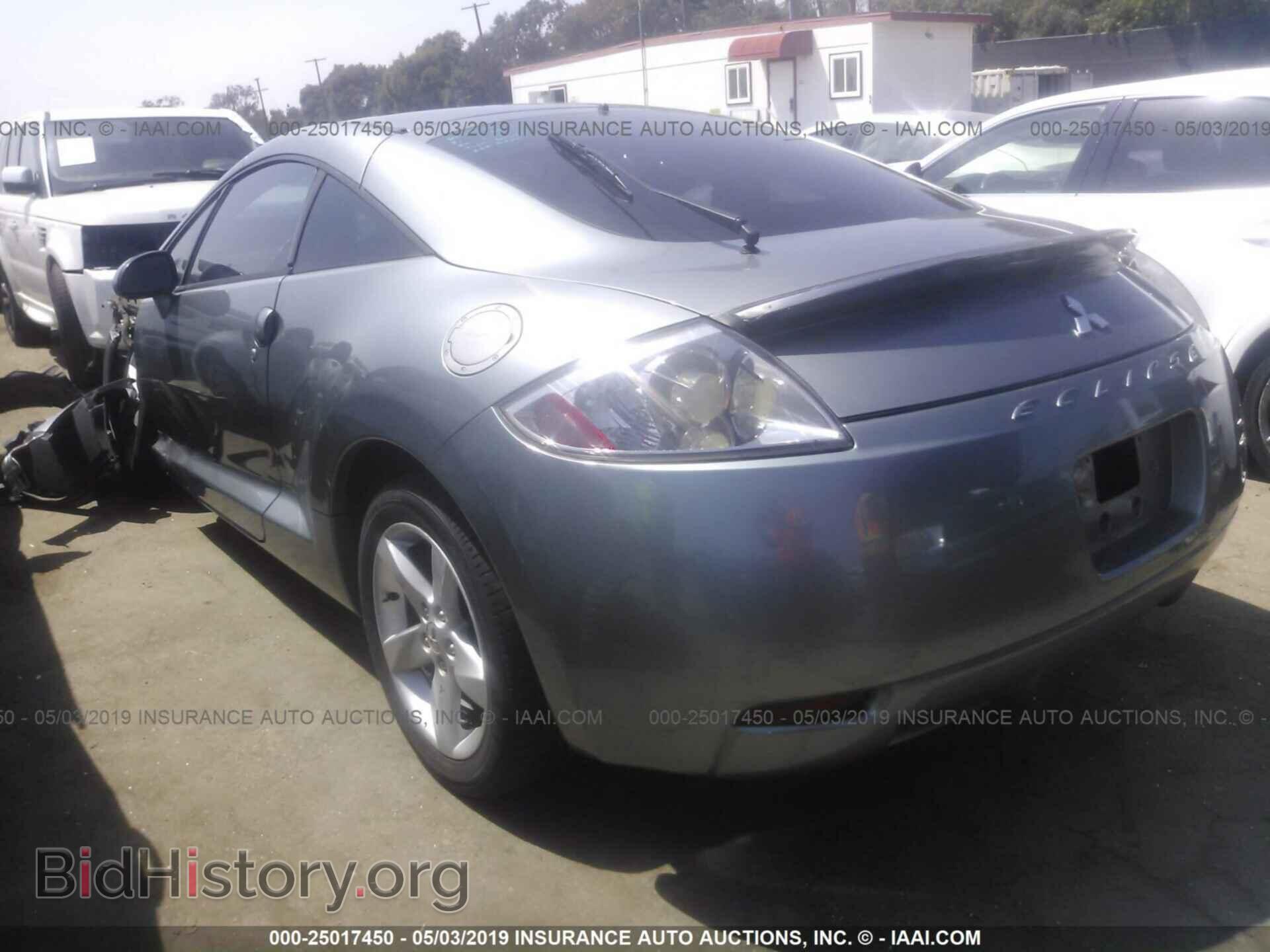 2007 MITSUBISHI ECLIPSE - VIN: 4A3AK24F57E015824 - Фото 3
