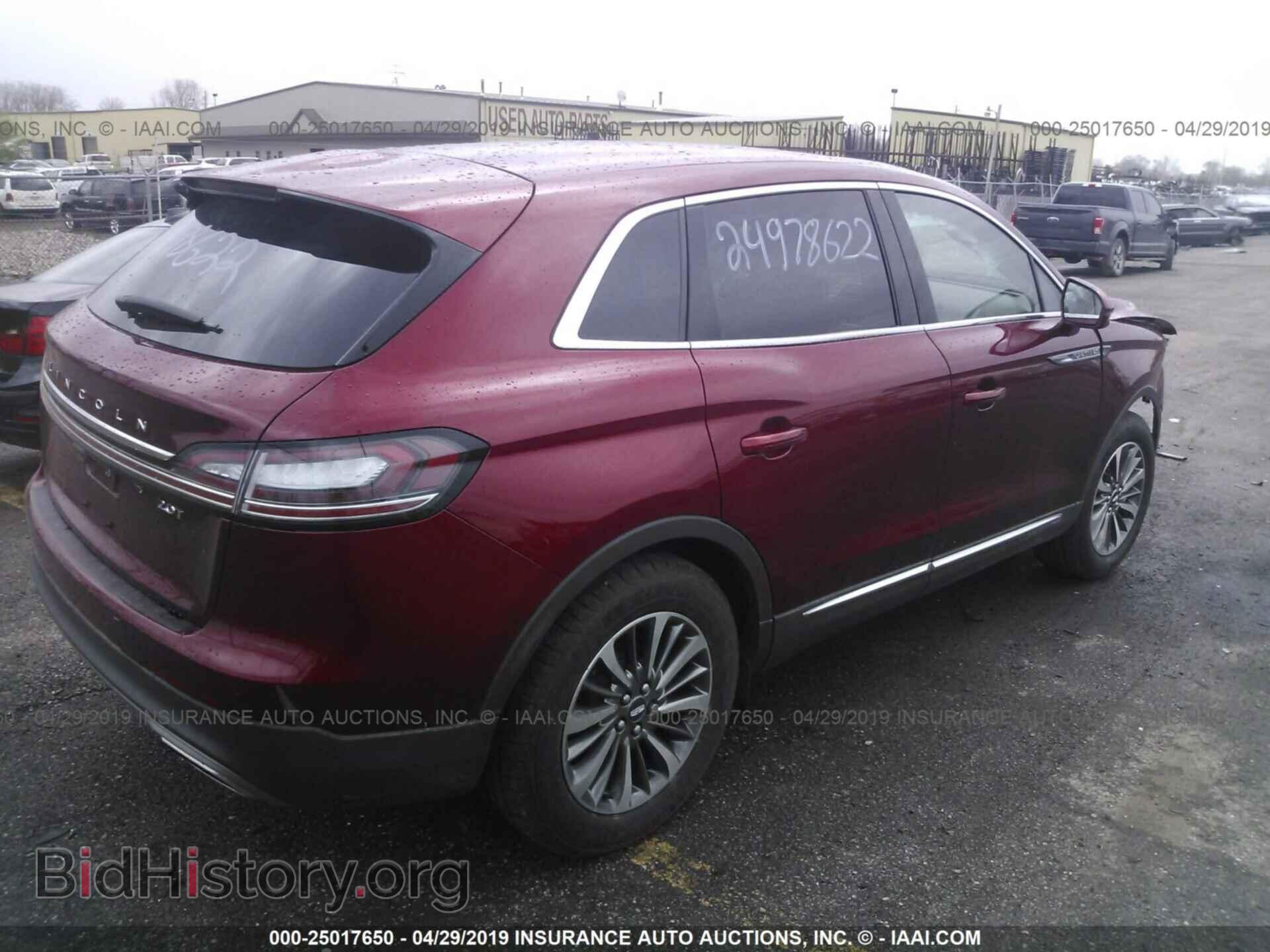 2019 LINCOLN NAUTILUS - VIN: 2LMPJ6K96KBL28633 - Photo 4