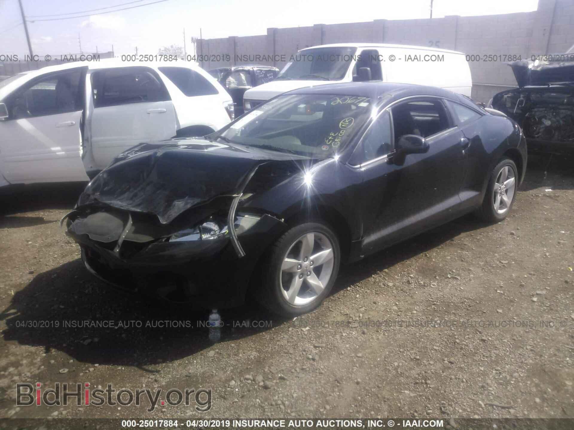 2007 MITSUBISHI ECLIPSE - VIN: 4A3AK24F47E033232 - Фото 2