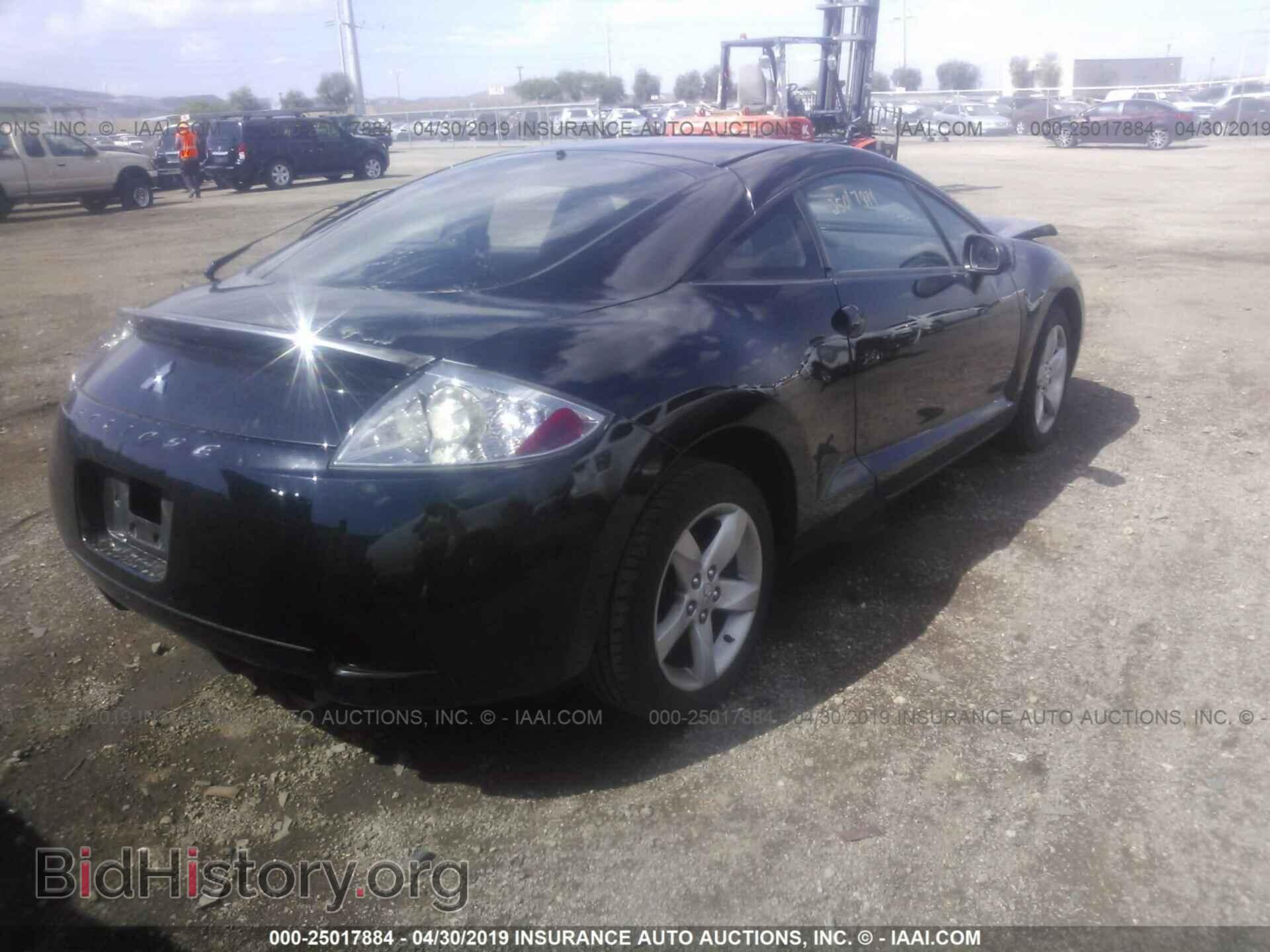 2007 MITSUBISHI ECLIPSE - VIN: 4A3AK24F47E033232 - Фото 4