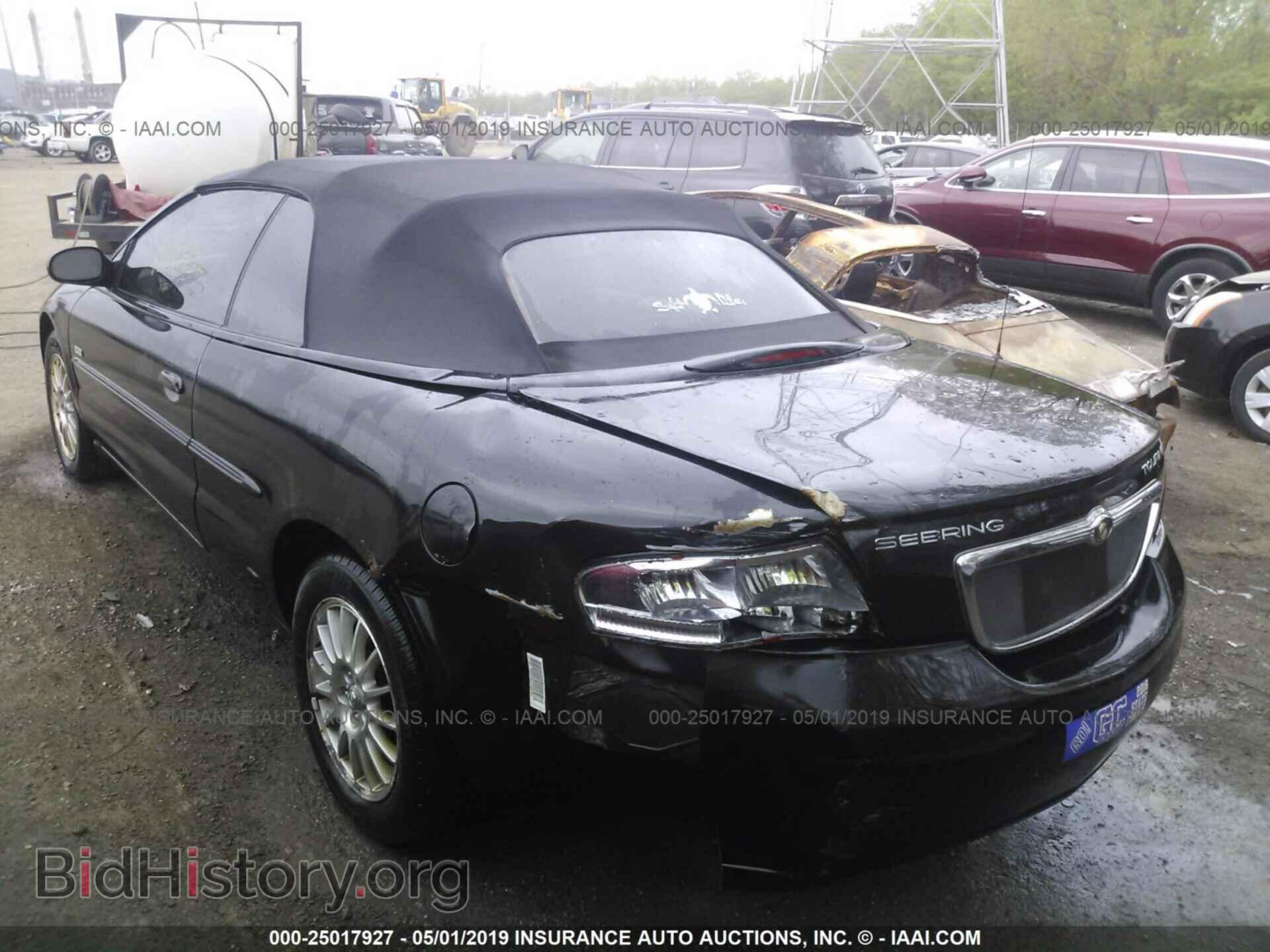 2005 CHRYSLER SEBRING - VIN: 1C3EL55R05N556731 - Фото 3