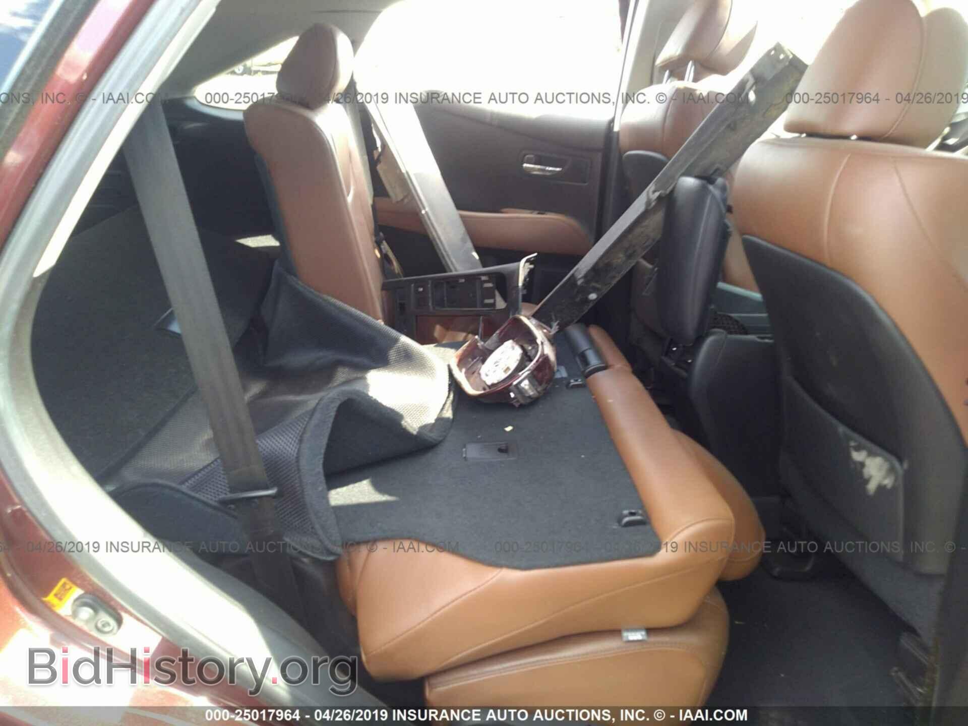 2015 LEXUS RX - VIN: 2T2ZK1BA2FC166494 - Photo 8
