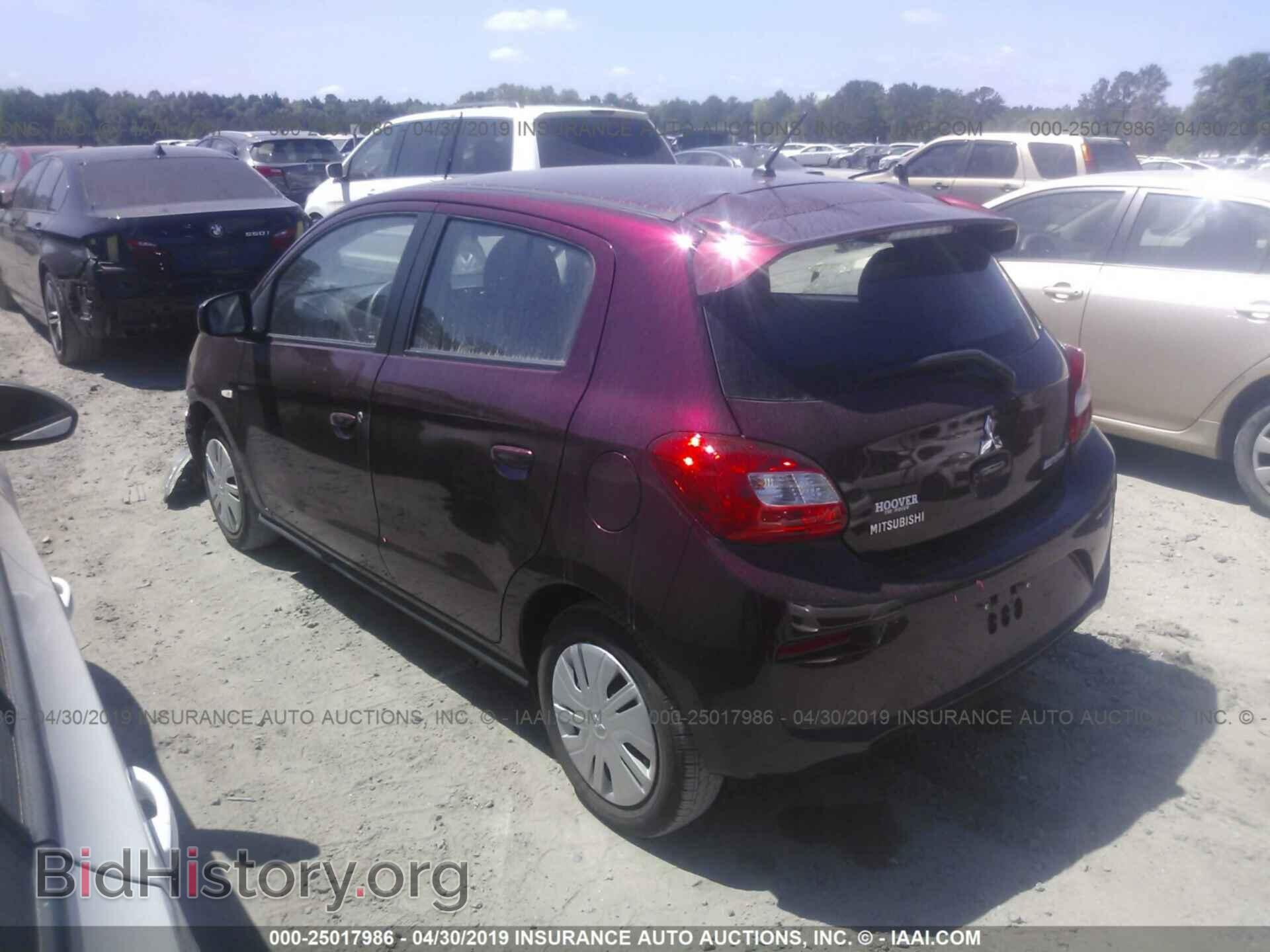 2017 MITSUBISHI MIRAGE - VIN: ML32A3HJ2HH019640 - Фото 3