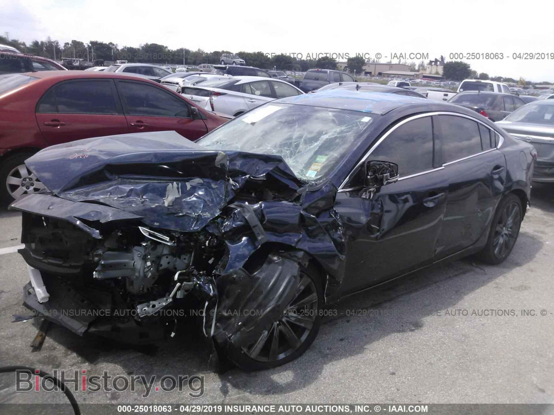2018 MAZDA 6 - VIN: JM1GL1VM9J1311090 - Фото 2
