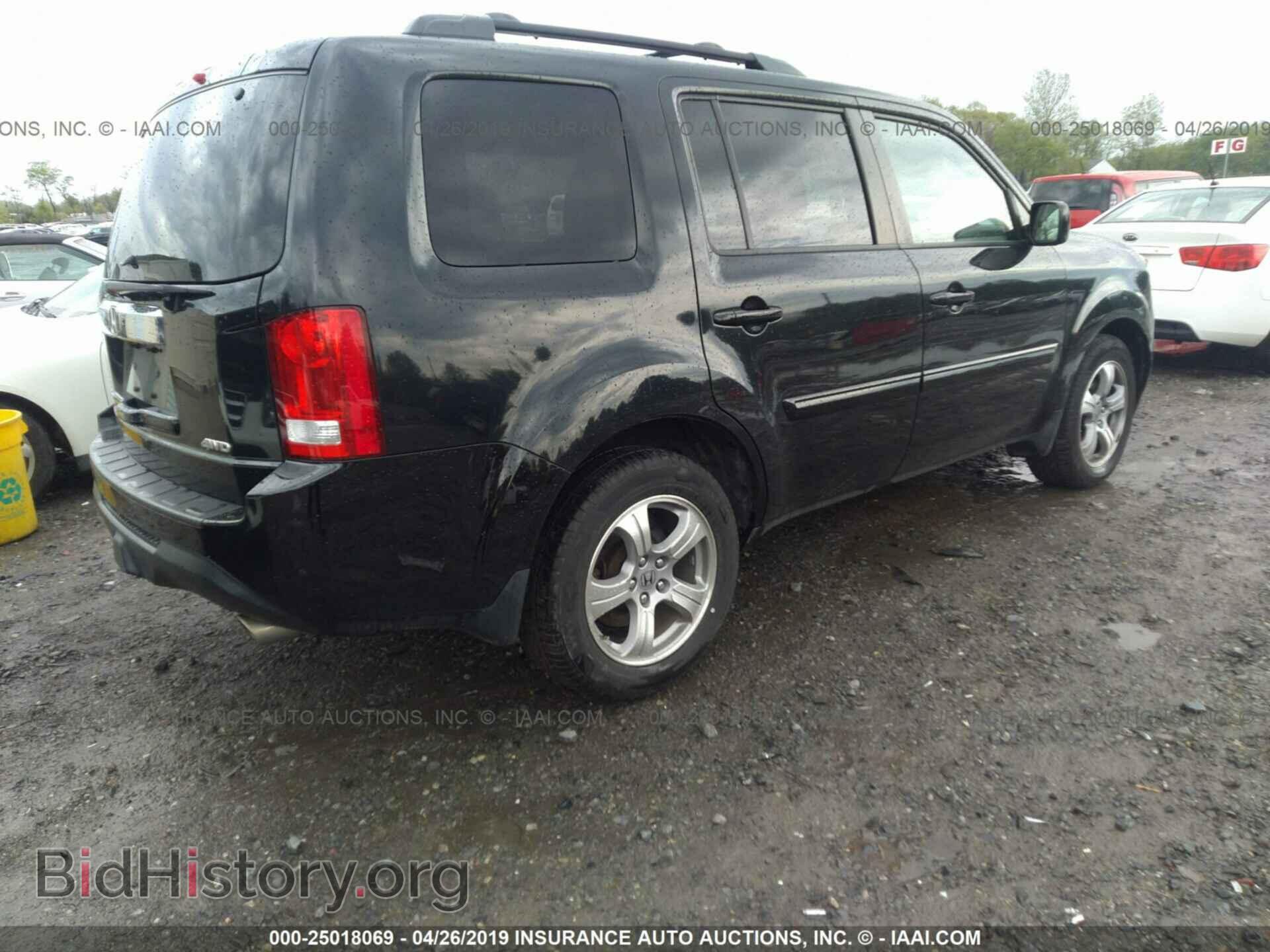 2012 HONDA PILOT - VIN: 5FNYF4H71CB025828 - Фото 4