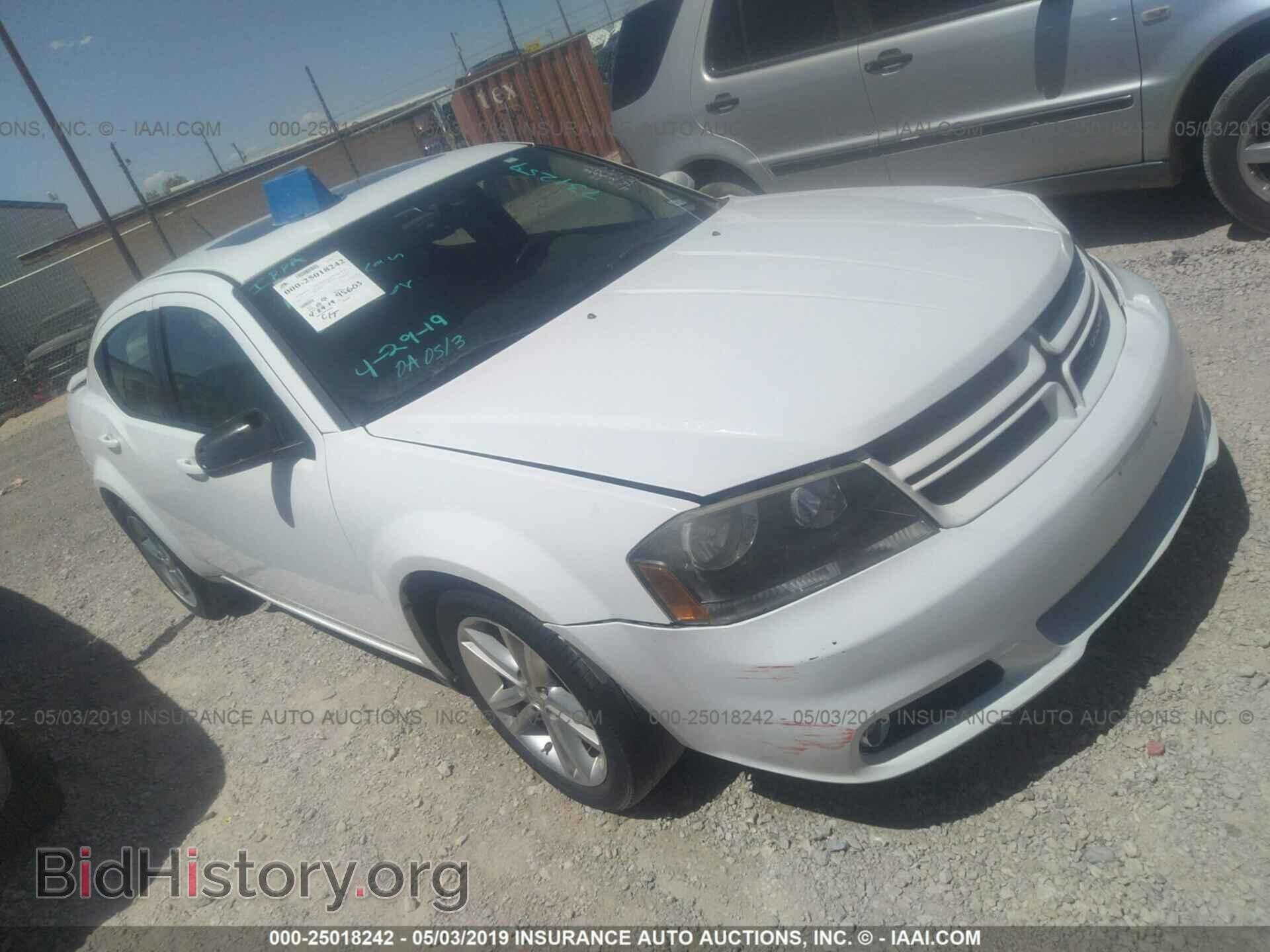 Photo 1C3CDZCG7DN731259 - DODGE AVENGER 2013