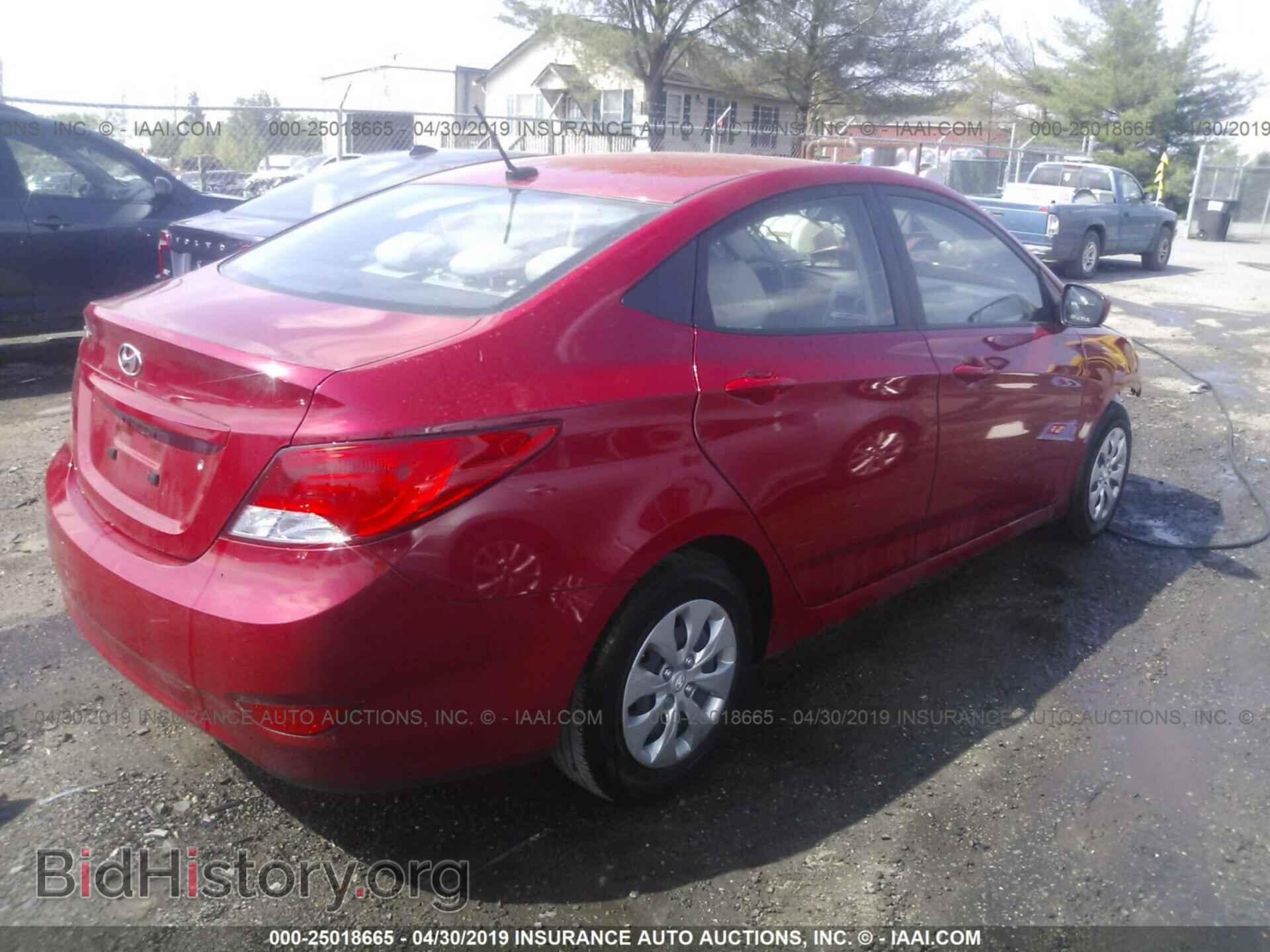 2017 HYUNDAI ACCENT - VIN: KMHCT4AEXHU320898 - Фото 4