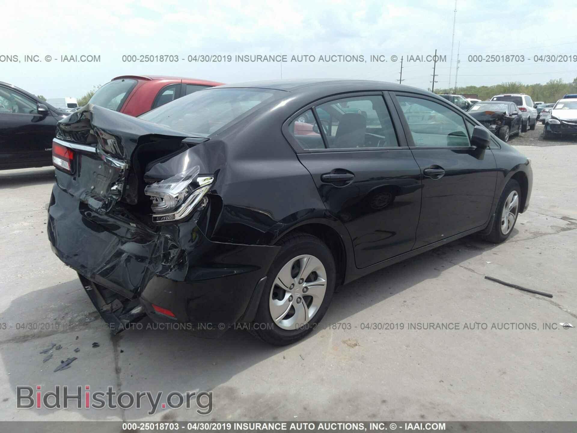 2013 HONDA CIVIC - VIN: 19XFB2F5XDE007456 - Фото 4