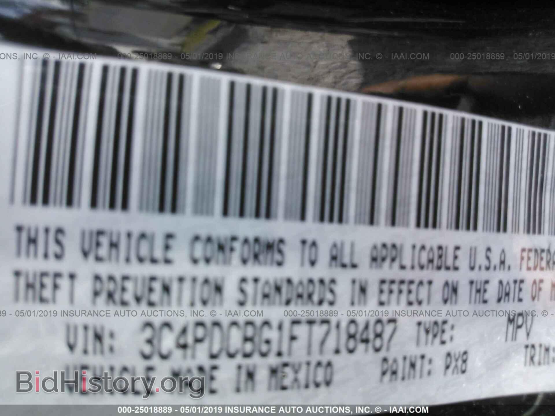 2015 DODGE JOURNEY - VIN: 3C4PDCBG1FT718487 - Photo 9