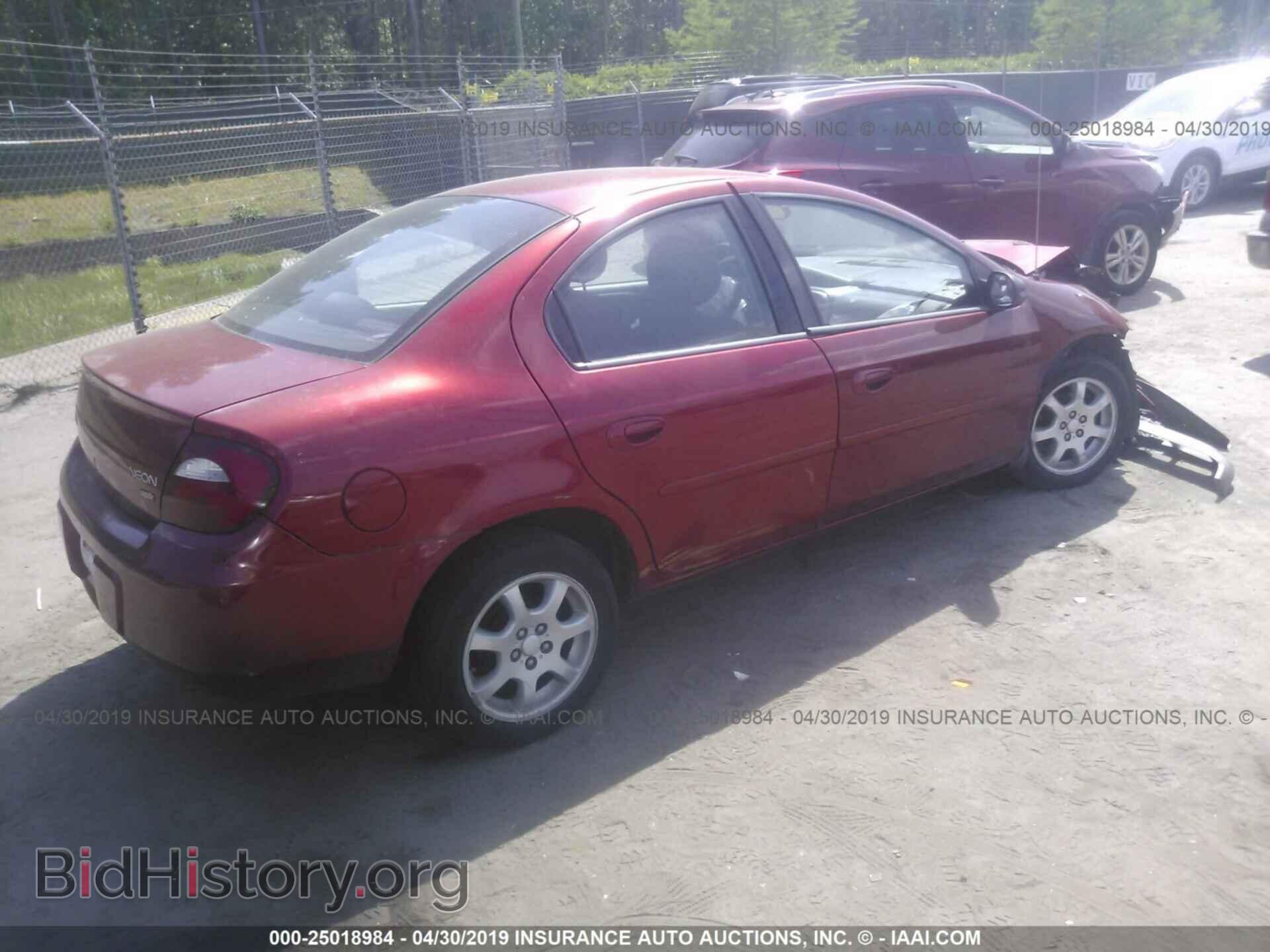 2005 DODGE NEON - VIN: 1B3ES56C85D245161 - Фото 4