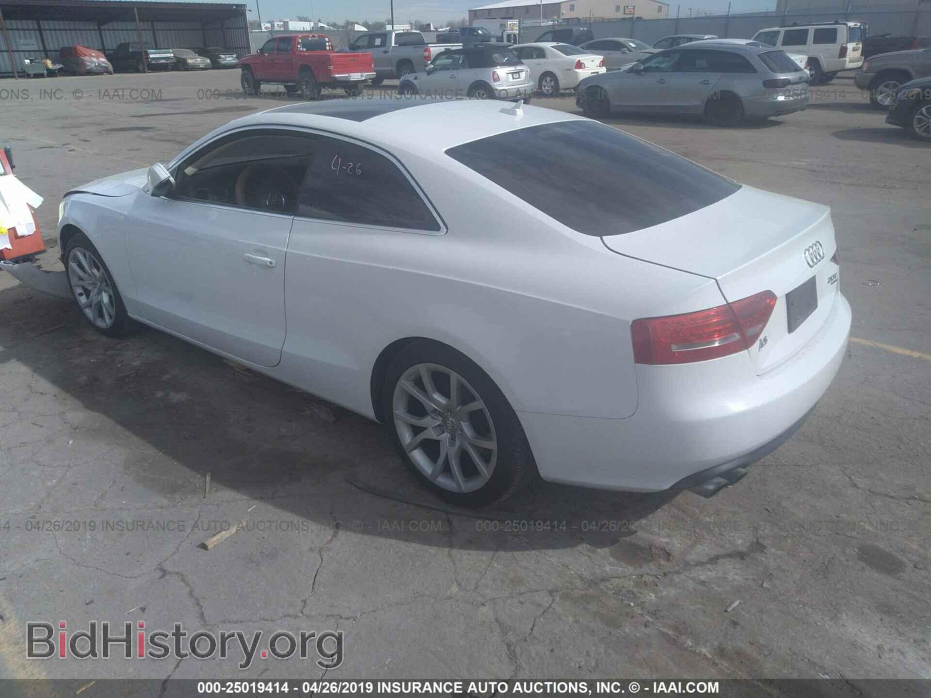 2012 AUDI A5 - VIN: WAULFAFR4CA022456 - Фото 3