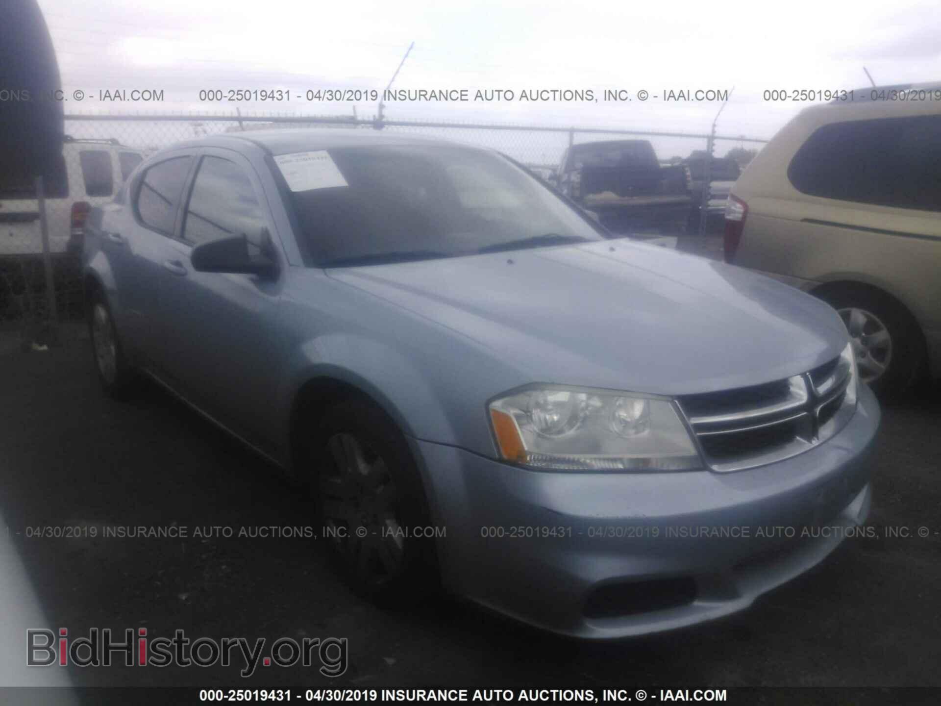 Photo 1C3CDZAB2DN567216 - DODGE AVENGER 2013