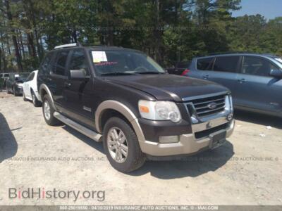 2006 Ford EXPLORER Eddie Bauer, brown — VIN 1FMEU64E06UB52599, IAAI
