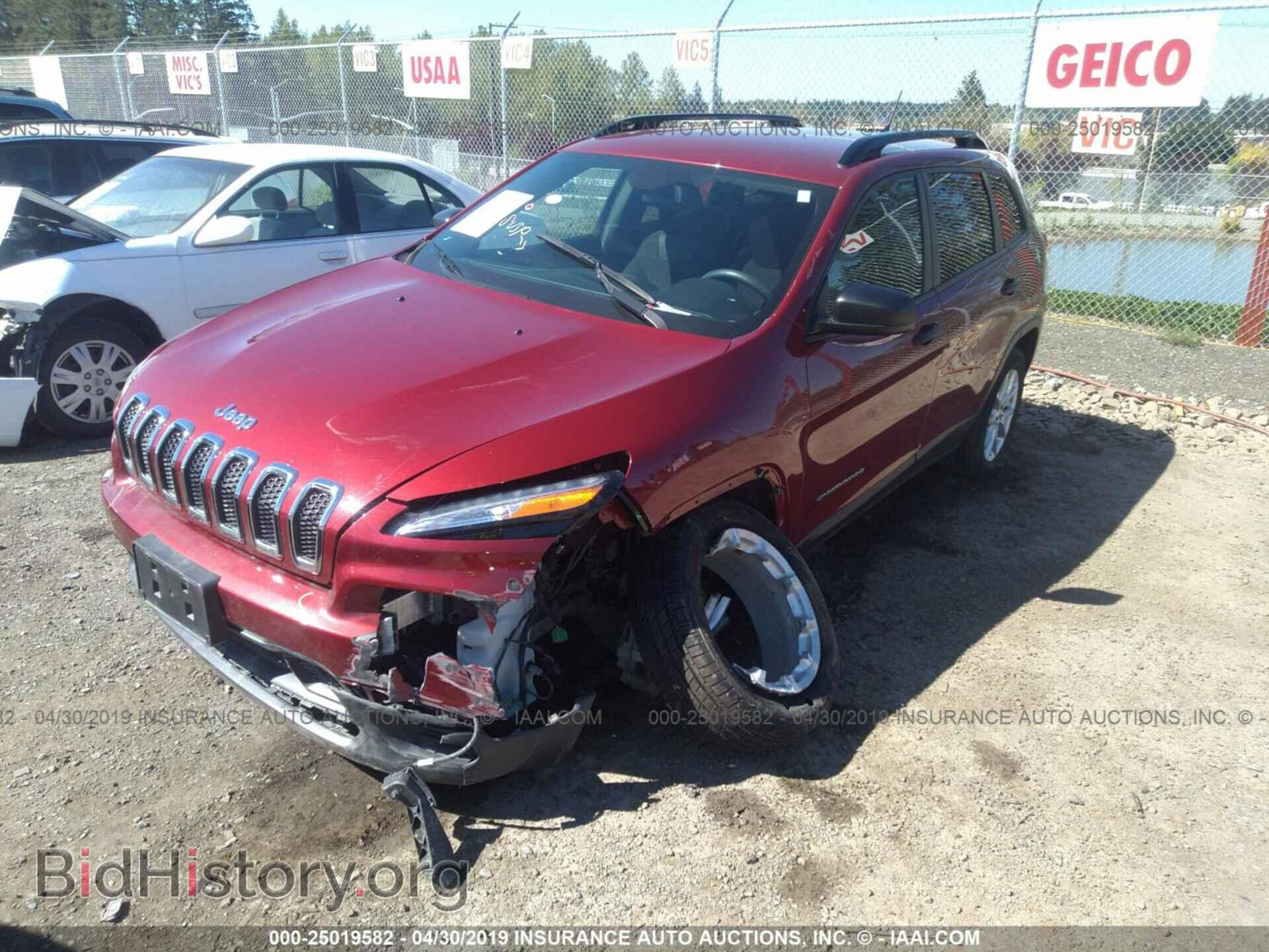 2017 JEEP CHEROKEE - VIN: 1C4PJLAB6HW603685 - Фото 2