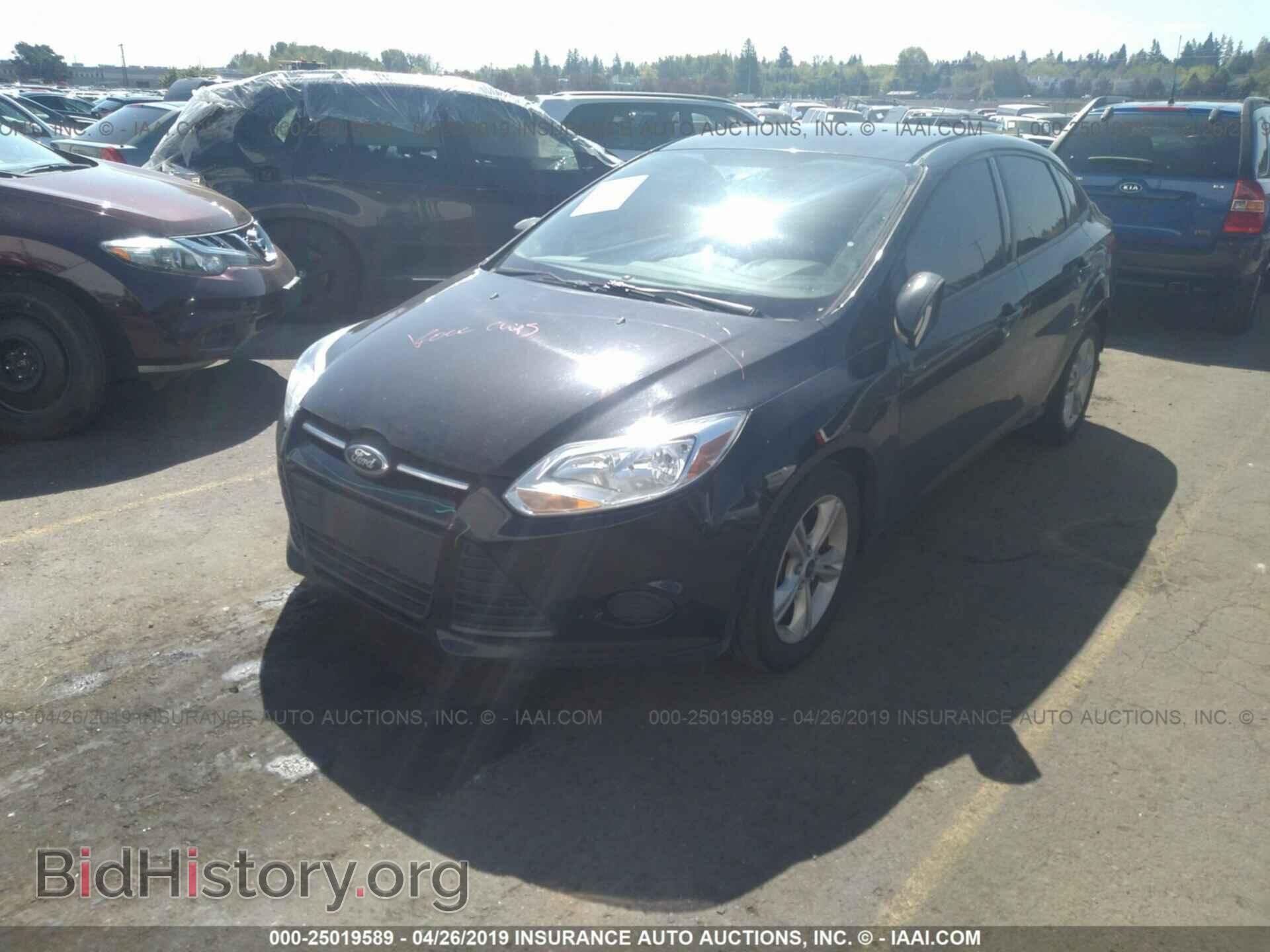 2014 FORD FOCUS - VIN: 1FADP3F2XEL443923 - Фото 2