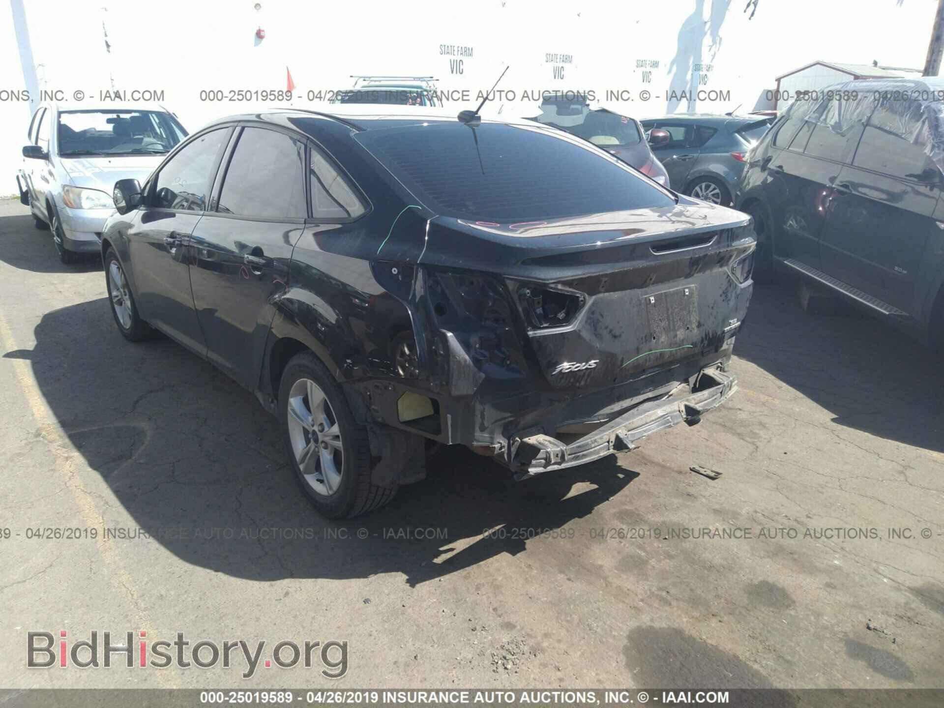 2014 FORD FOCUS - VIN: 1FADP3F2XEL443923 - Фото 3