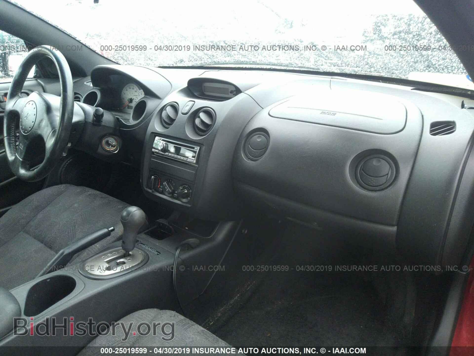 2001 MITSUBISHI ECLIPSE - VIN: 4A3AC44G21E196163 - Фото 5