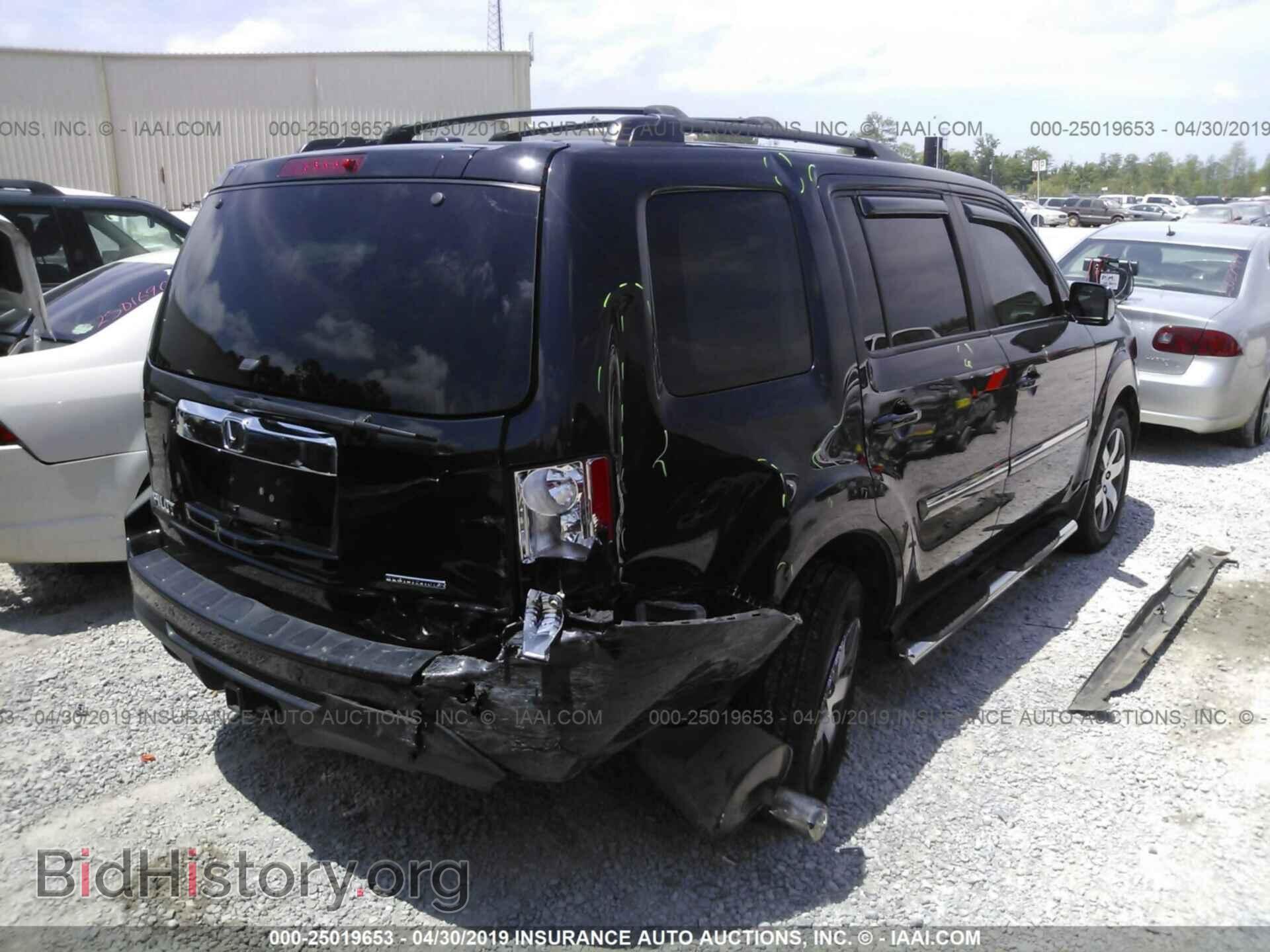 2013 HONDA PILOT - VIN: 5FNYF3H91DB012476 - Фото 4