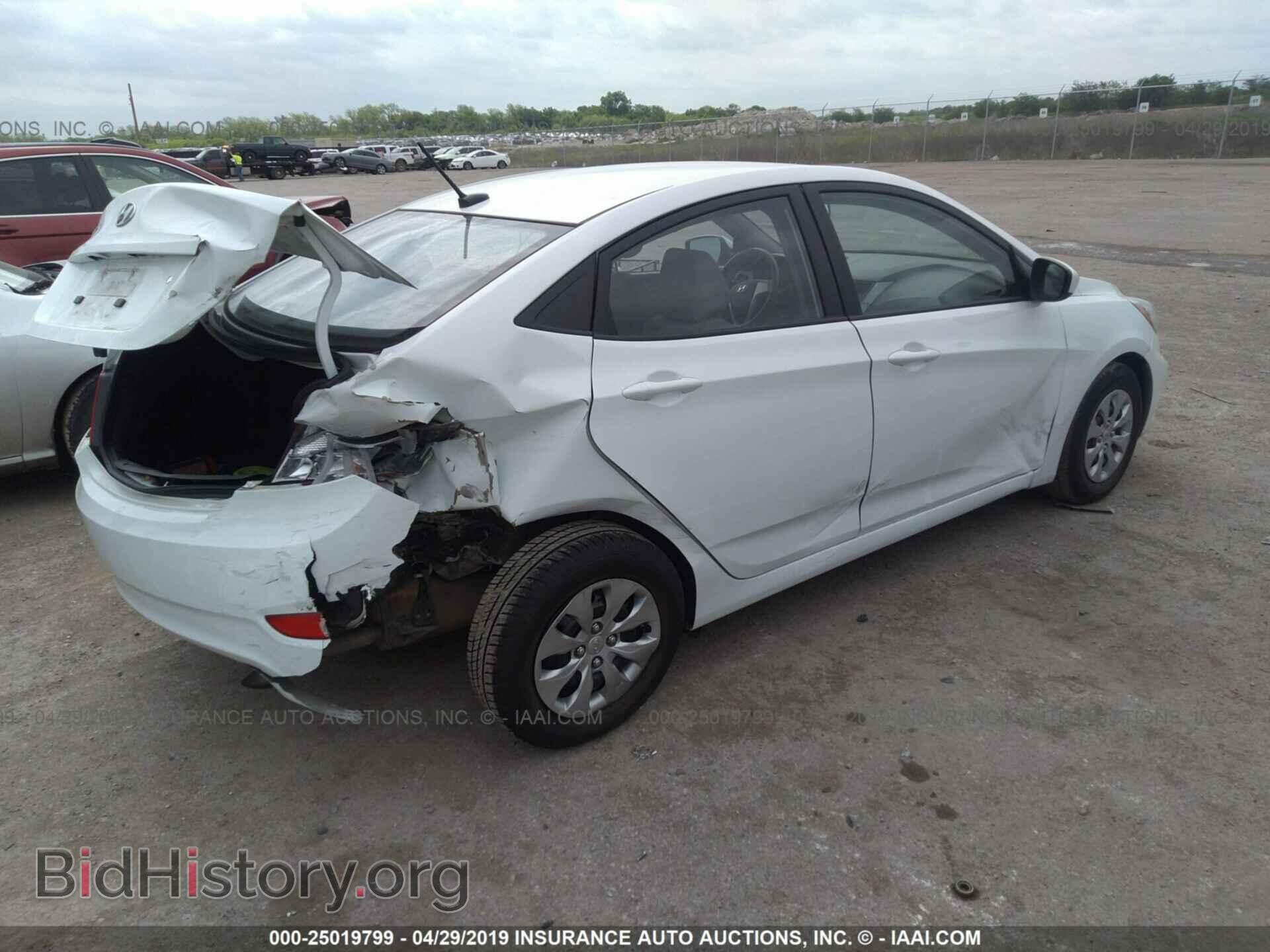 2016 HYUNDAI ACCENT - VIN: KMHCT4AE6GU059946 - Фото 4