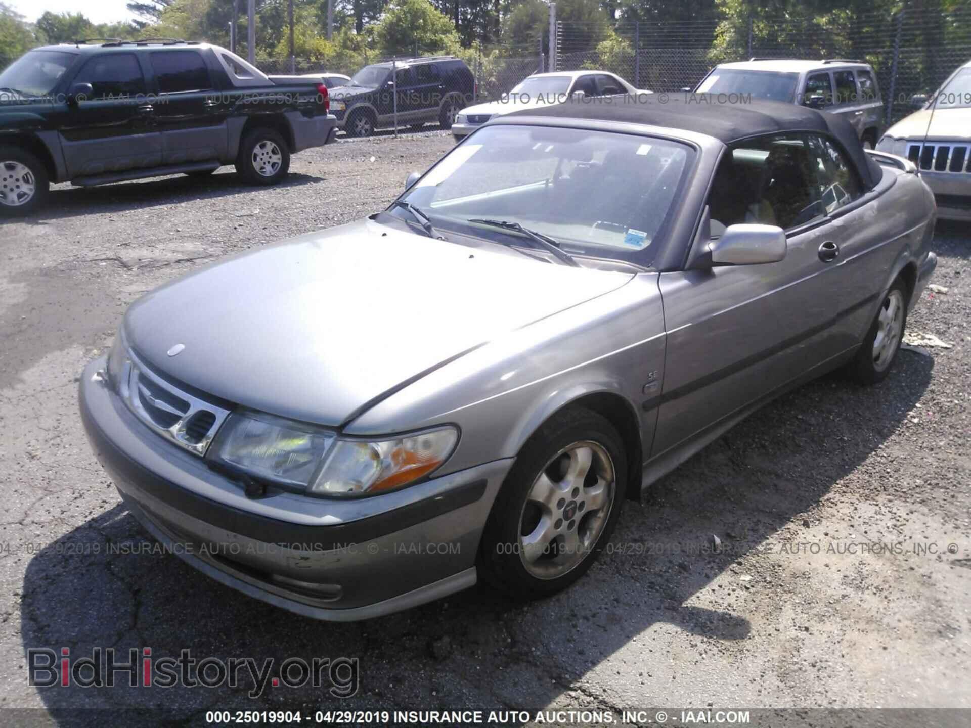 2001 SAAB 9-3 - VIN: YS3DF78K917002569 - Фото 2