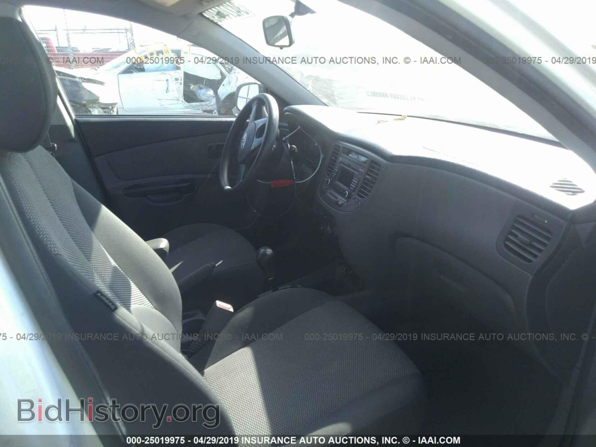 2011 KIA RIO - VIN: KNADH4A30B6960314 - Фото 5