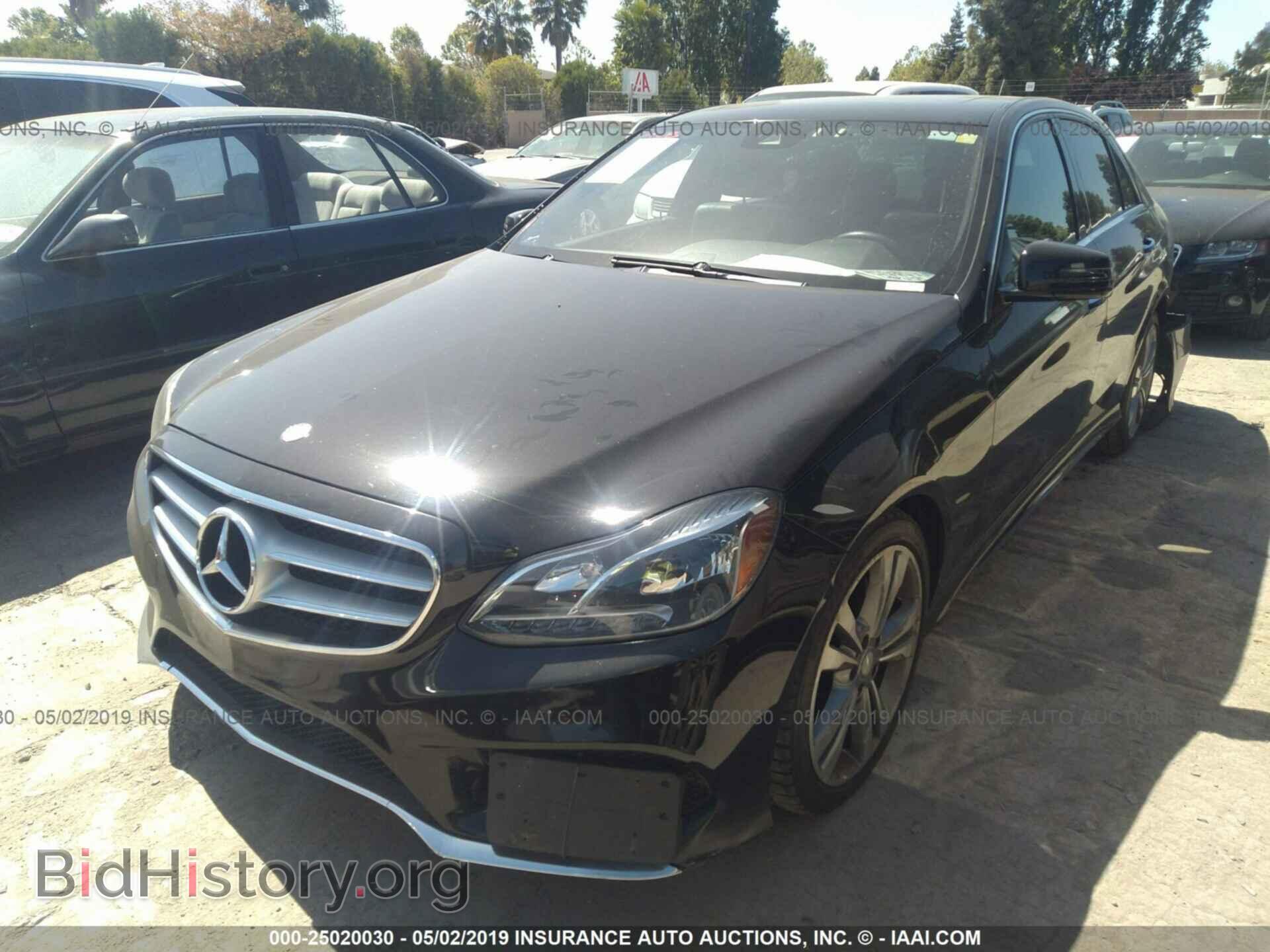 2014 MERCEDES-BENZ E - VIN: WDDHF5KB9EA922416 - Фото 2