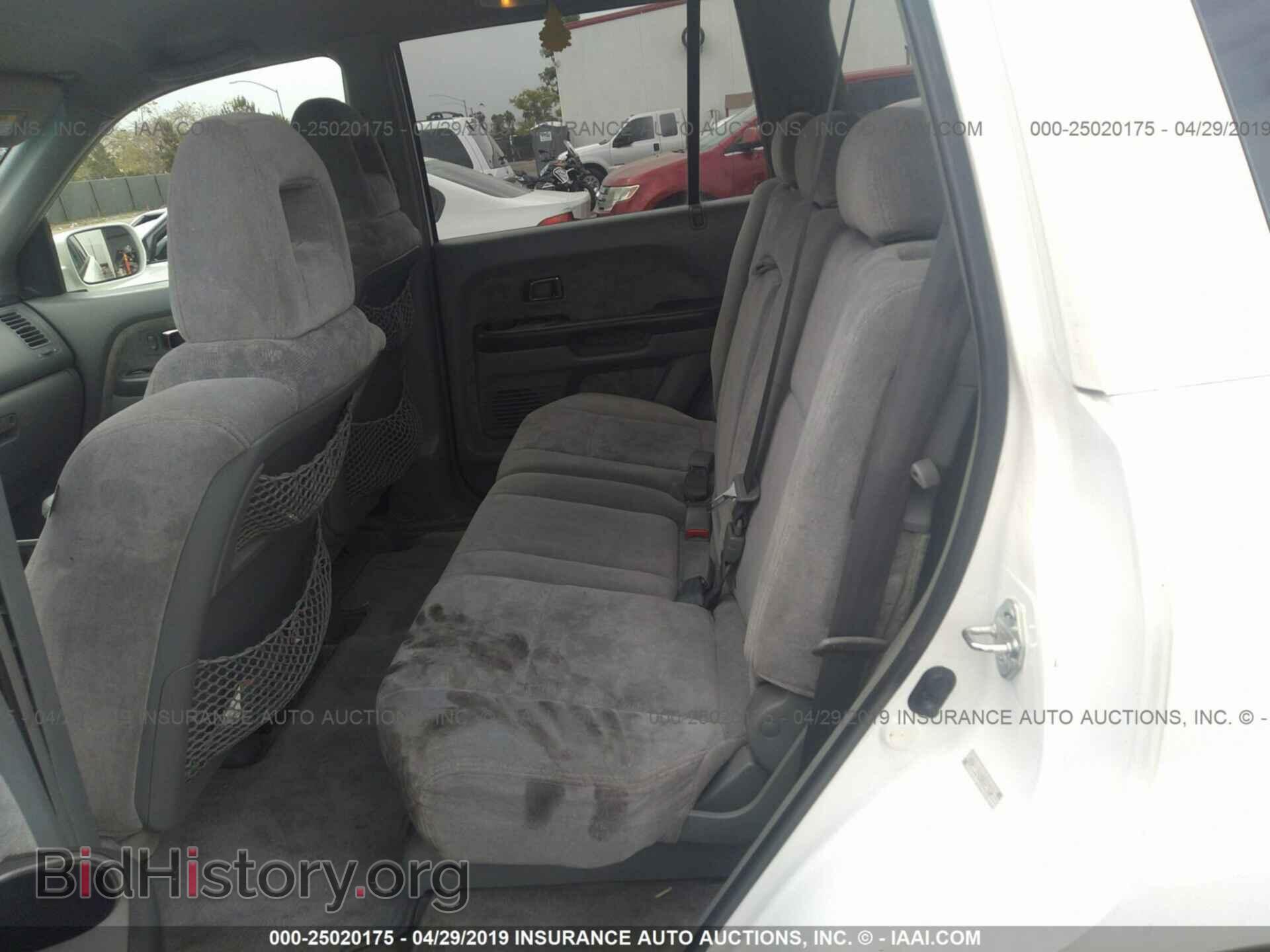 2005 HONDA PILOT - VIN: 5FNYF184X5B047754 - Фото 8