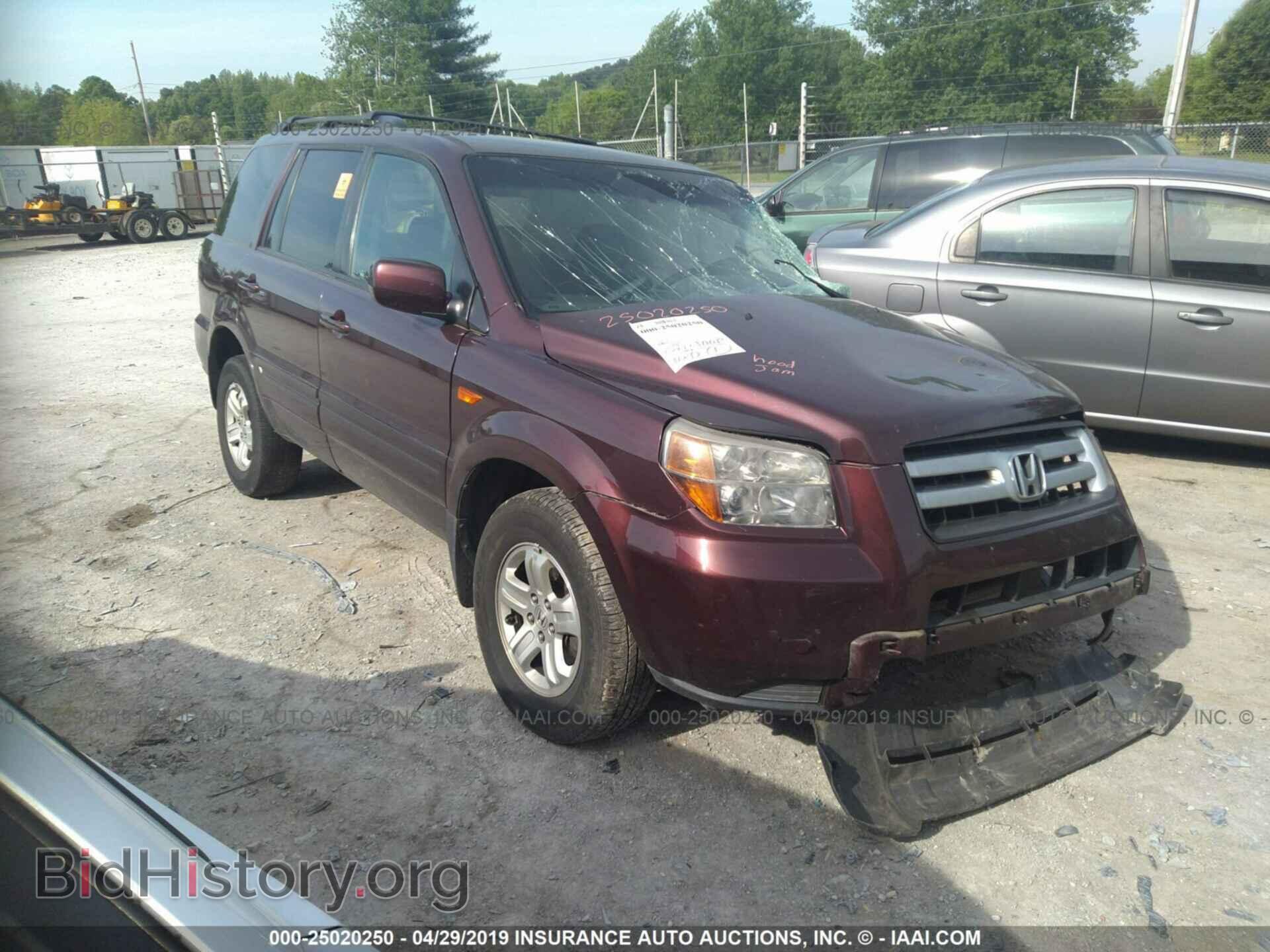Фотография 5FNYF28288B024966 - HONDA PILOT 2008