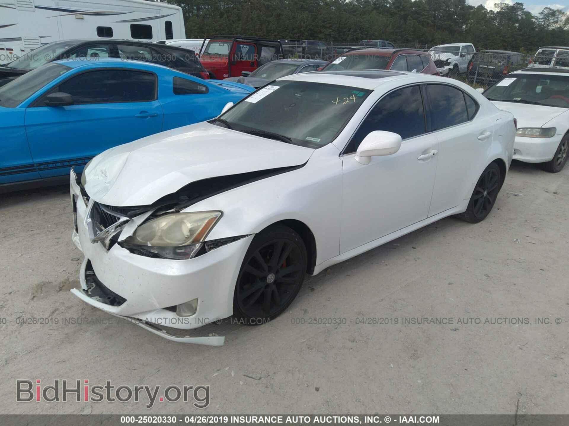 2007 LEXUS IS - VIN: JTHBK262972043014 - Фото 2