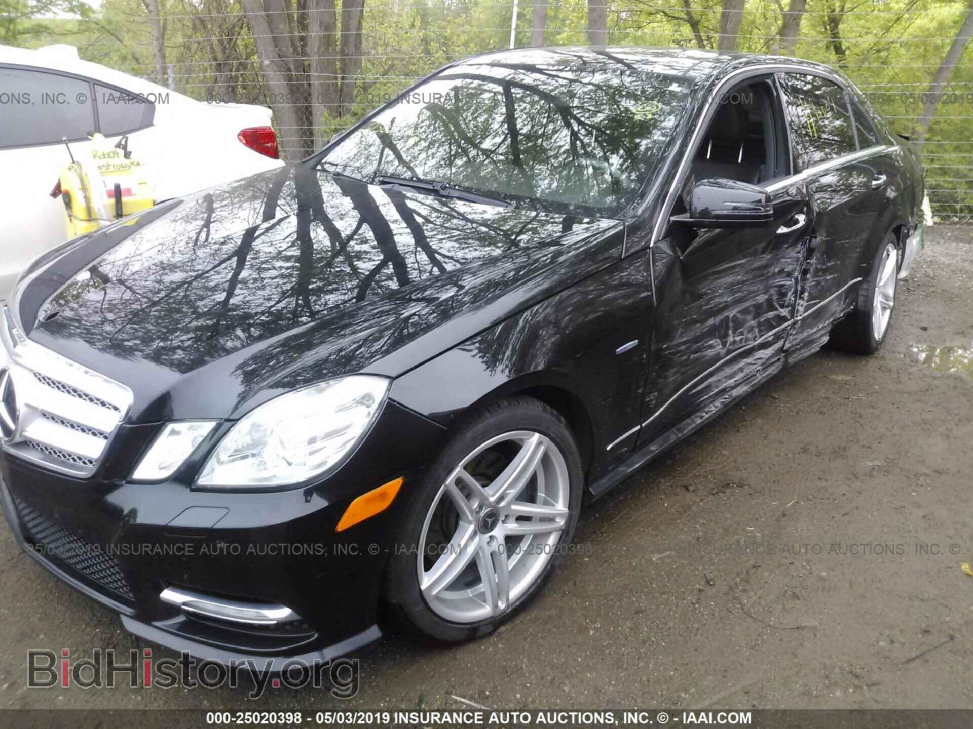 2012 MERCEDES-BENZ E - VIN: WDDHF8JB7CA542913 - Photo 2