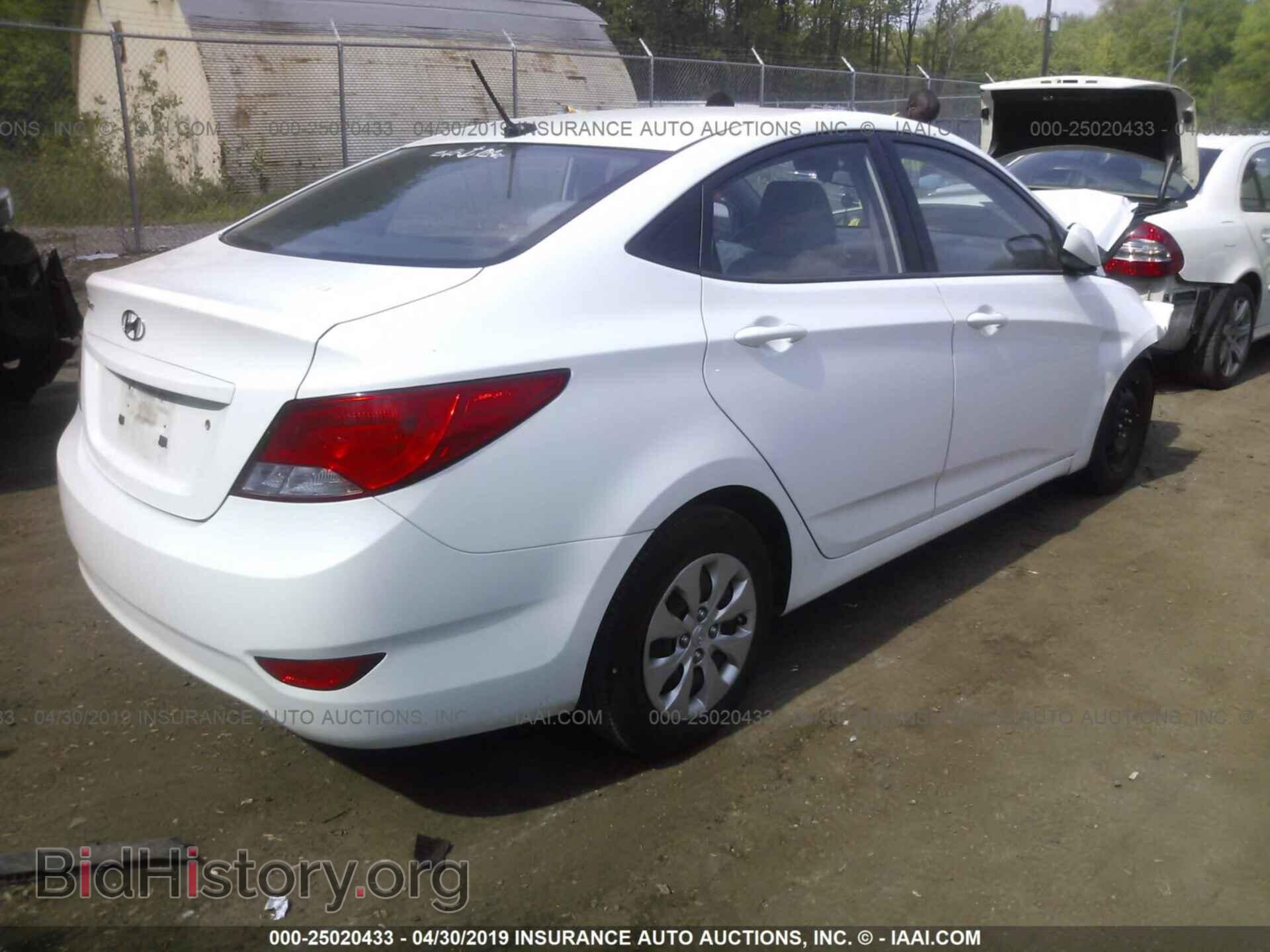 2015 HYUNDAI ACCENT - VIN: KMHCT4AE1FU915426 - Фото 4