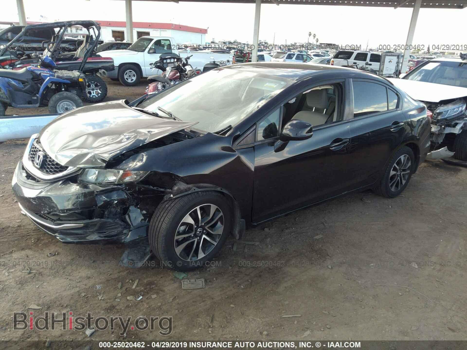 2013 HONDA CIVIC - VIN: 2HGFB2F89DH544643 - Photo 2