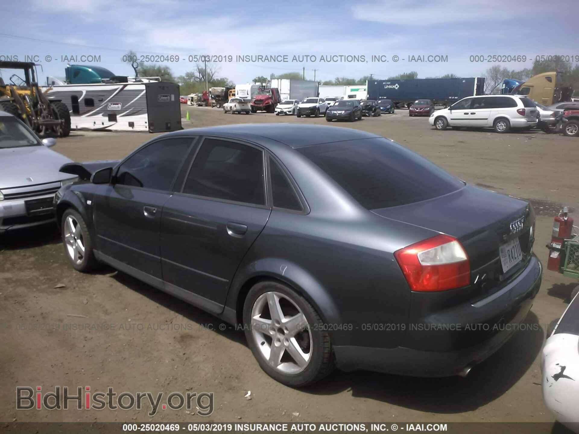 2002 AUDI A4 - VIN: WAULC68E12A314063 - Фото 3