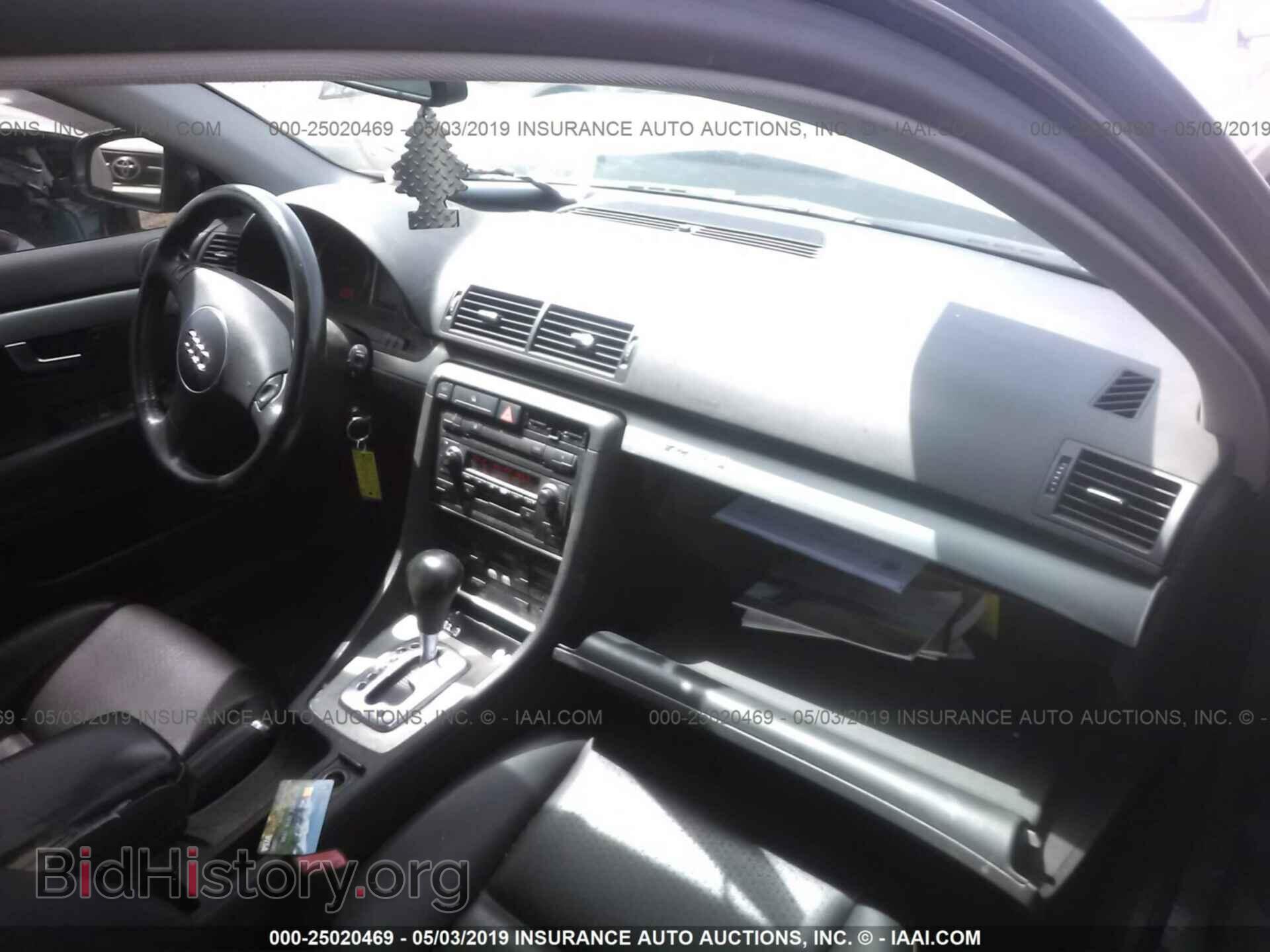 2002 AUDI A4 - VIN: WAULC68E12A314063 - Фото 5