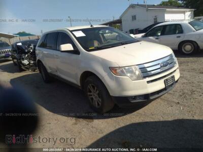 2007 Ford EDGE SEL, white — VIN 2FMDK48C17BB23683, IAAI