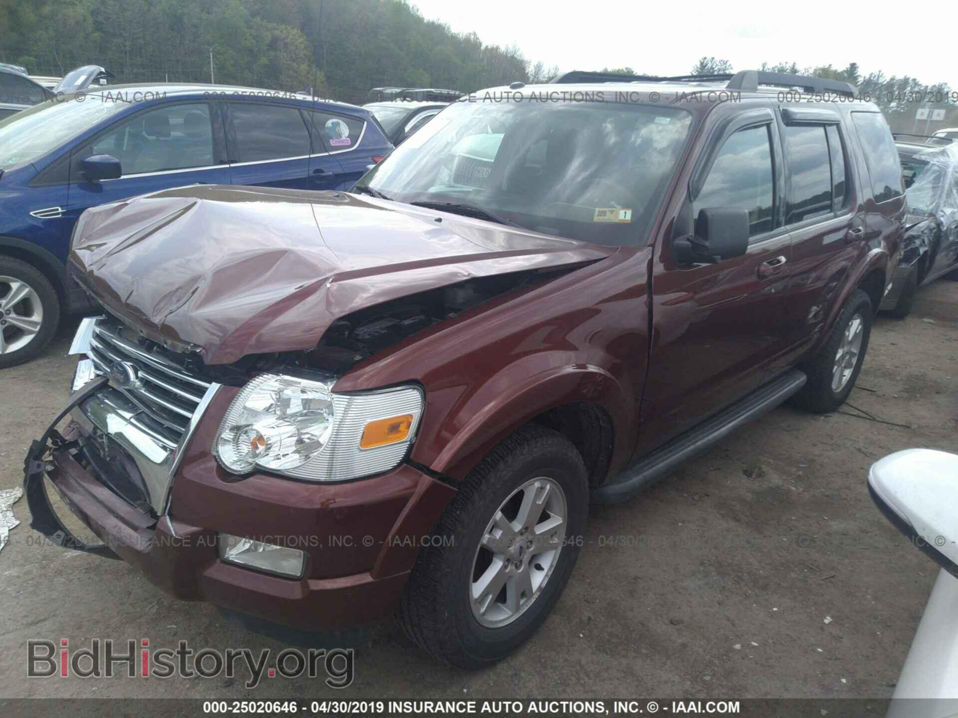 2010 FORD EXPLORER - VIN: 1FMEU7DE6AUA92844 - Фото 2