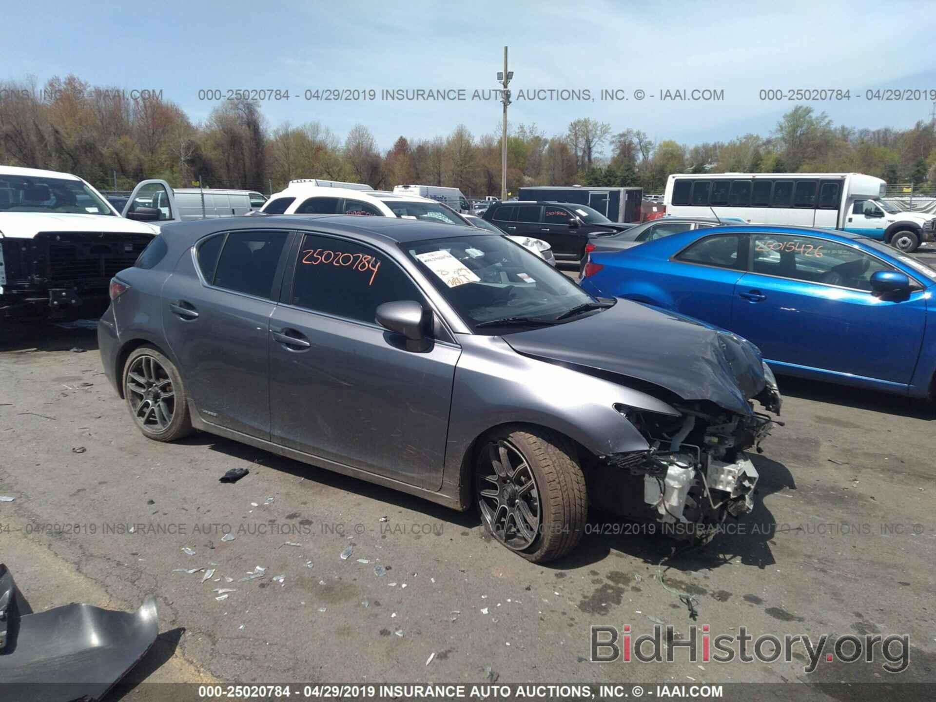 Photo JTHKD5BH6C2114234 - LEXUS CT 2012