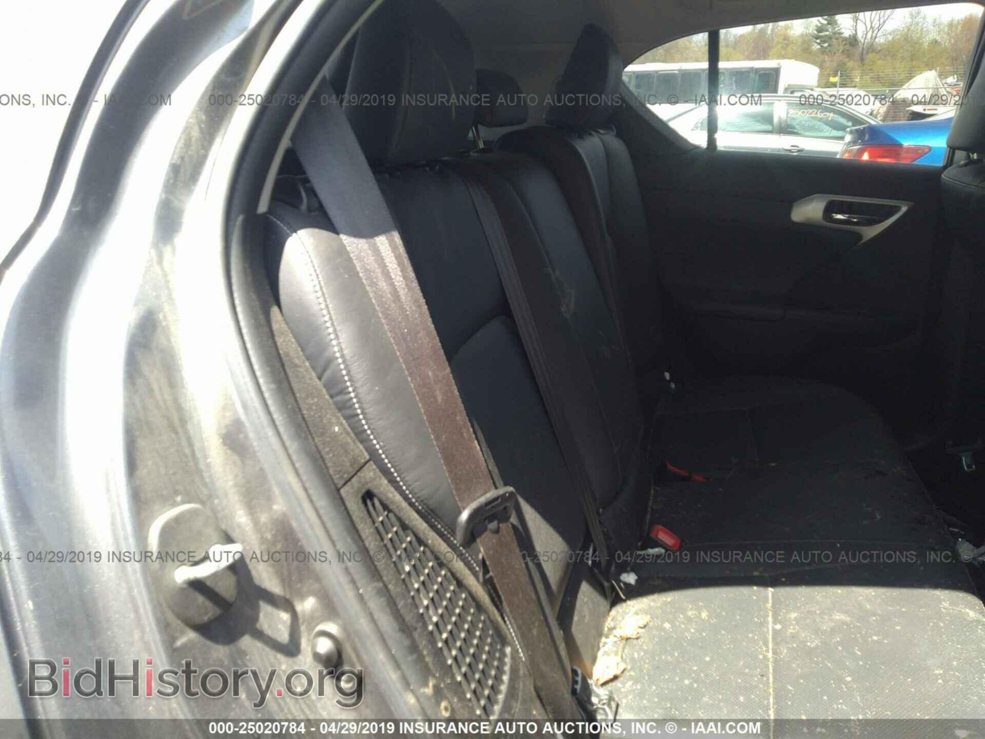 2012 LEXUS CT - VIN: JTHKD5BH6C2114234 - Фото 8